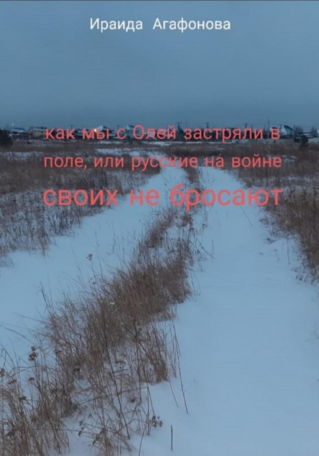 Обложка книги «Как мы с Олей застряли в поле, или русские своих на войне не бросают»