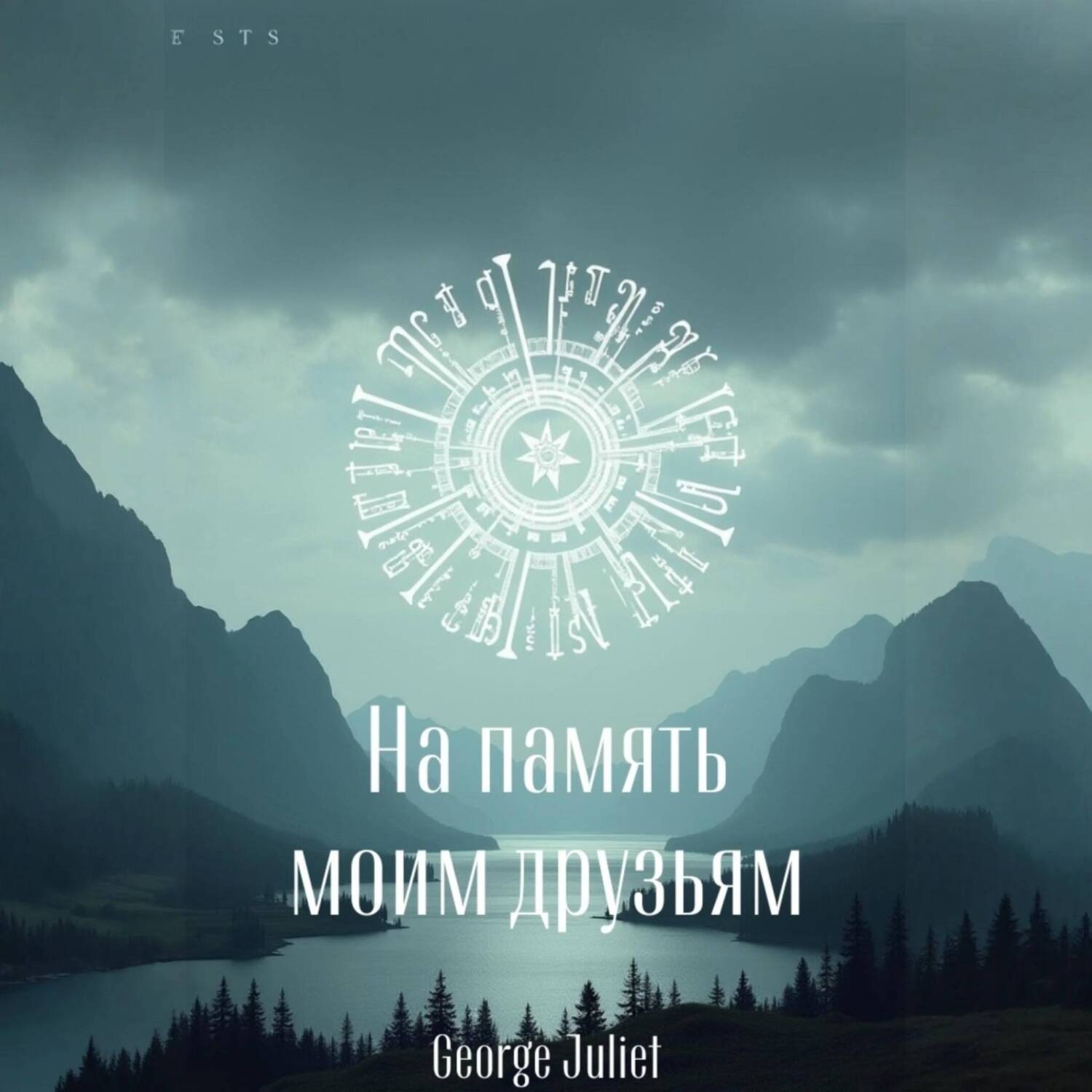 Обложка книги «На память моим друзьям»