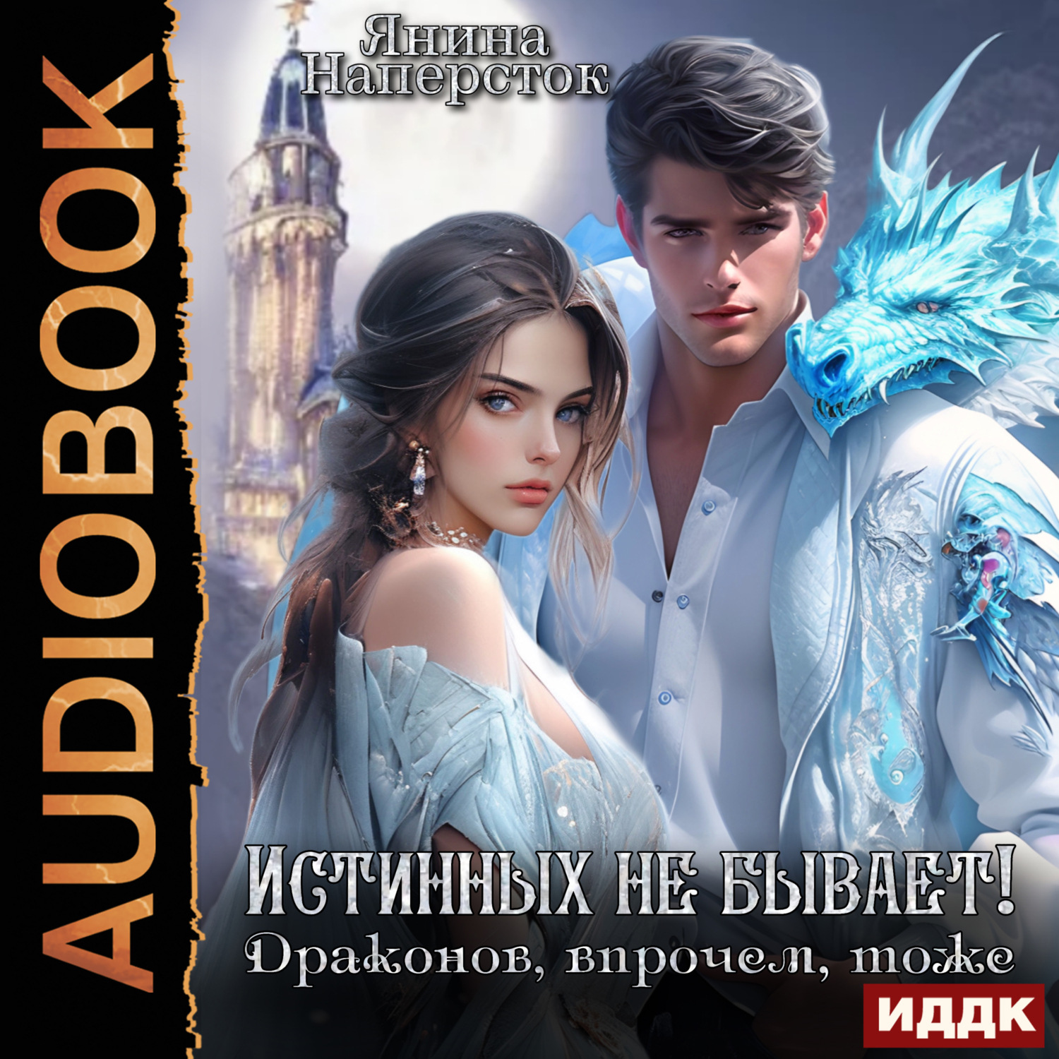 Обложка книги «Истинных не бывает! Драконов, впрочем, тоже»