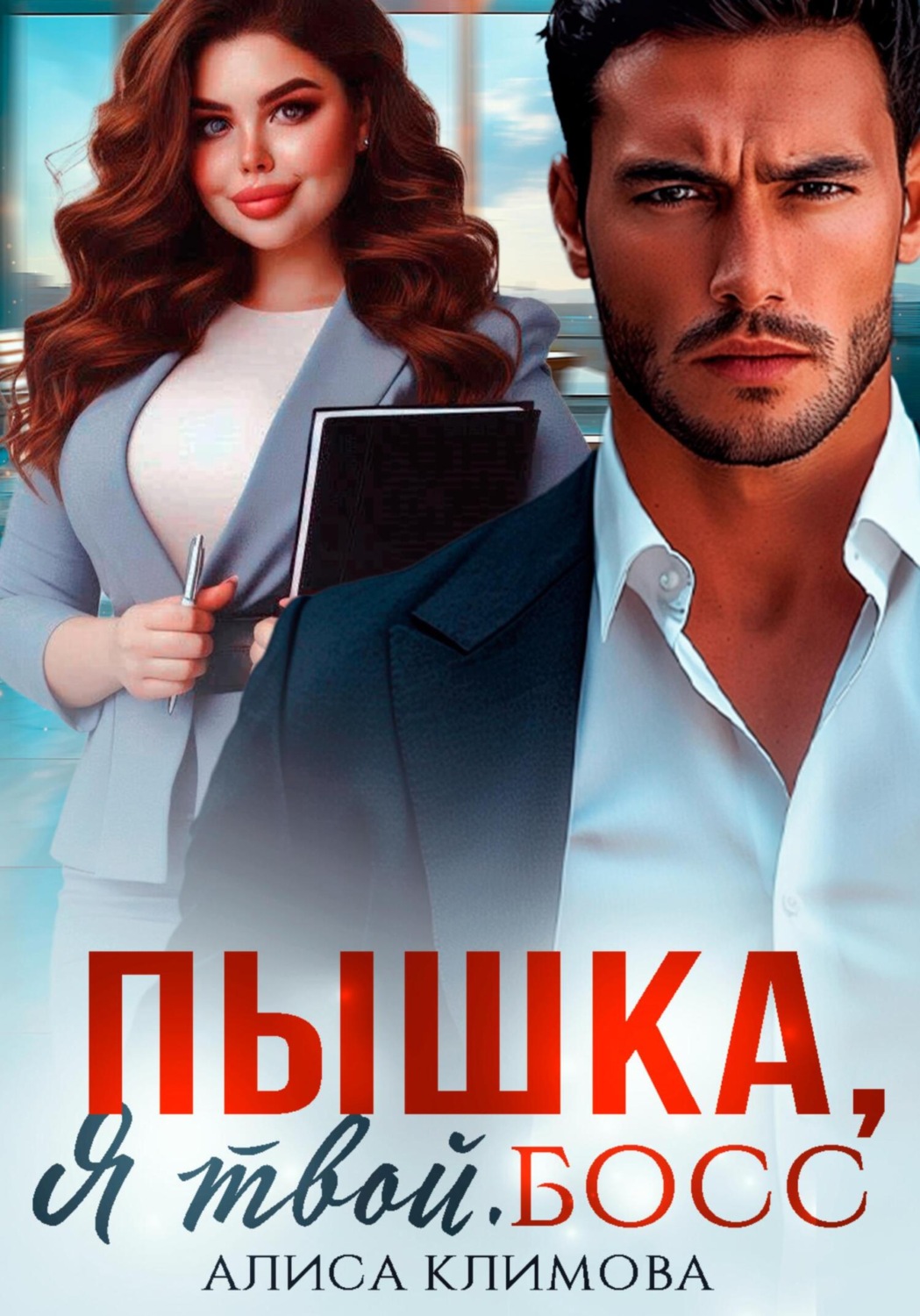 Обложка книги «Пышка, я твой. Босс!»