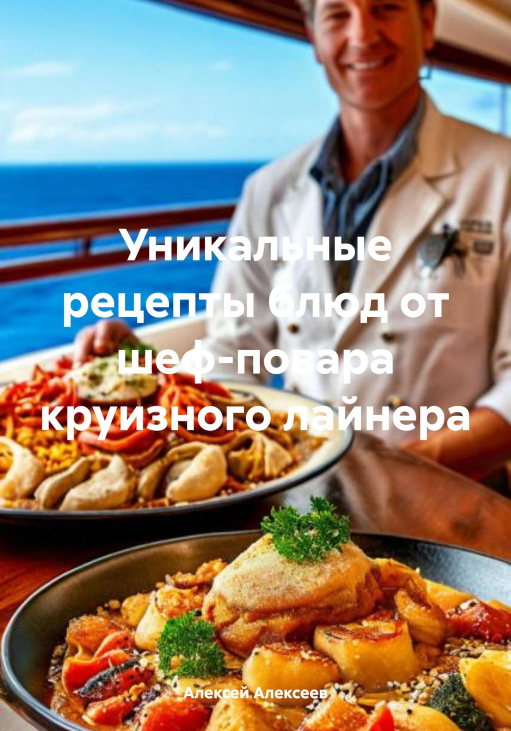 Обложка книги «Уникальные рецепты блюд от шеф-повара круизного лайнера»