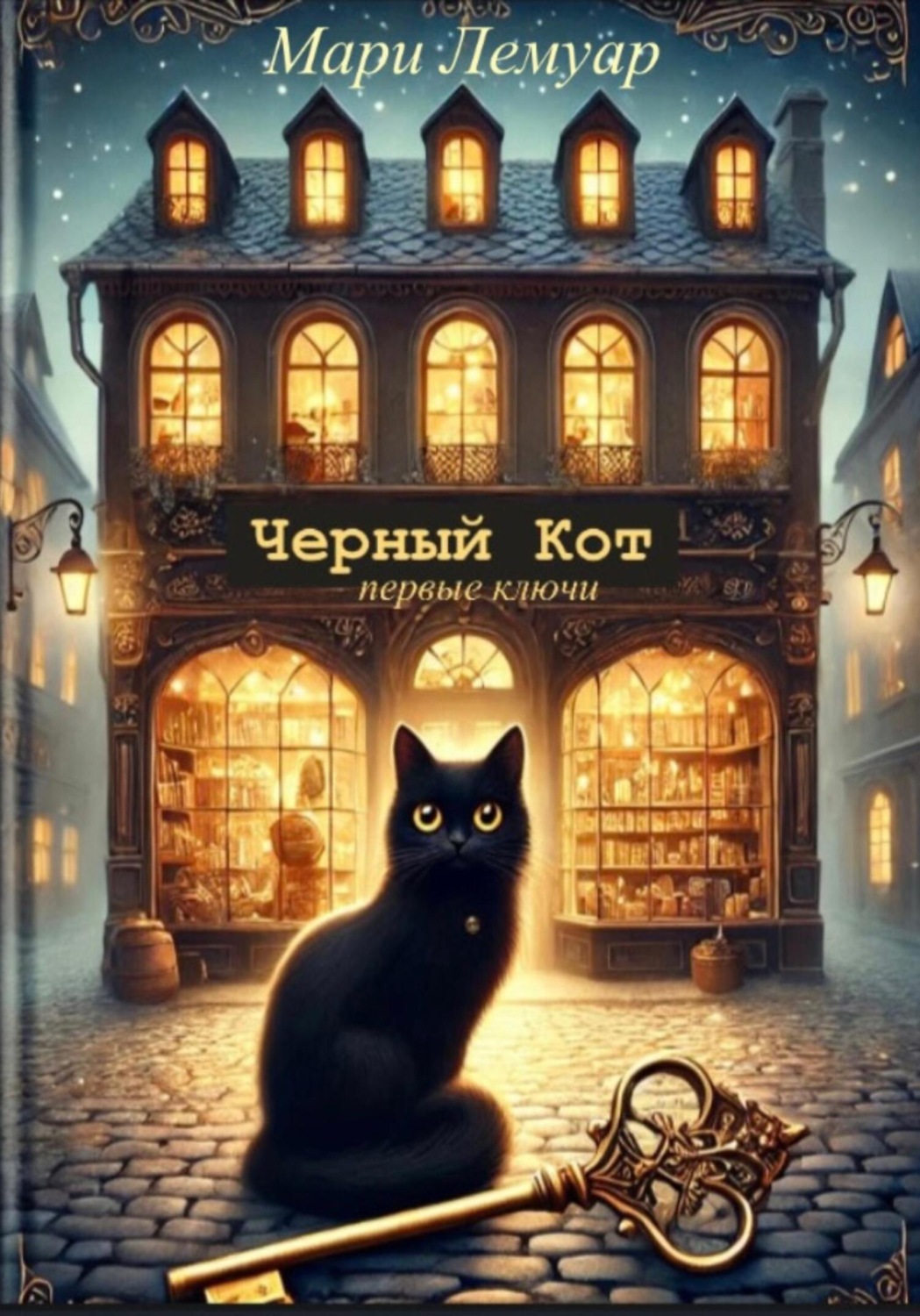 Обложка книги «Черный кот, первые ключи»