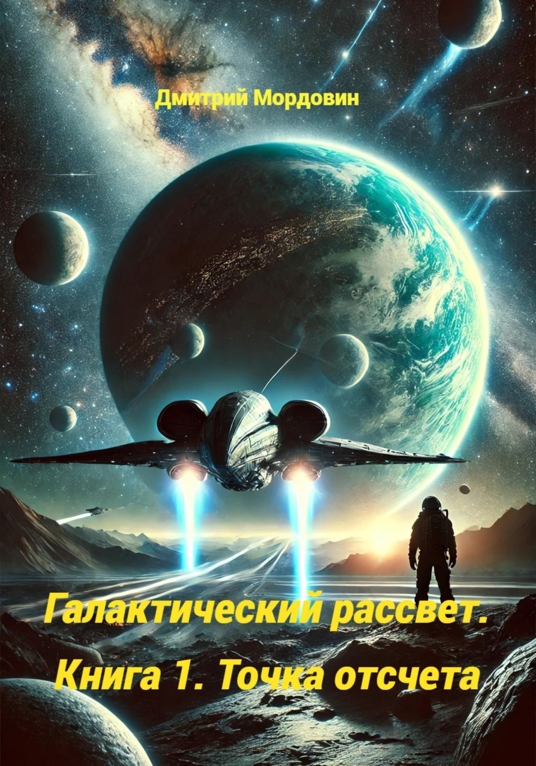 Обложка книги «Галактический рассвет. Книга 1. Точка отсчёта»