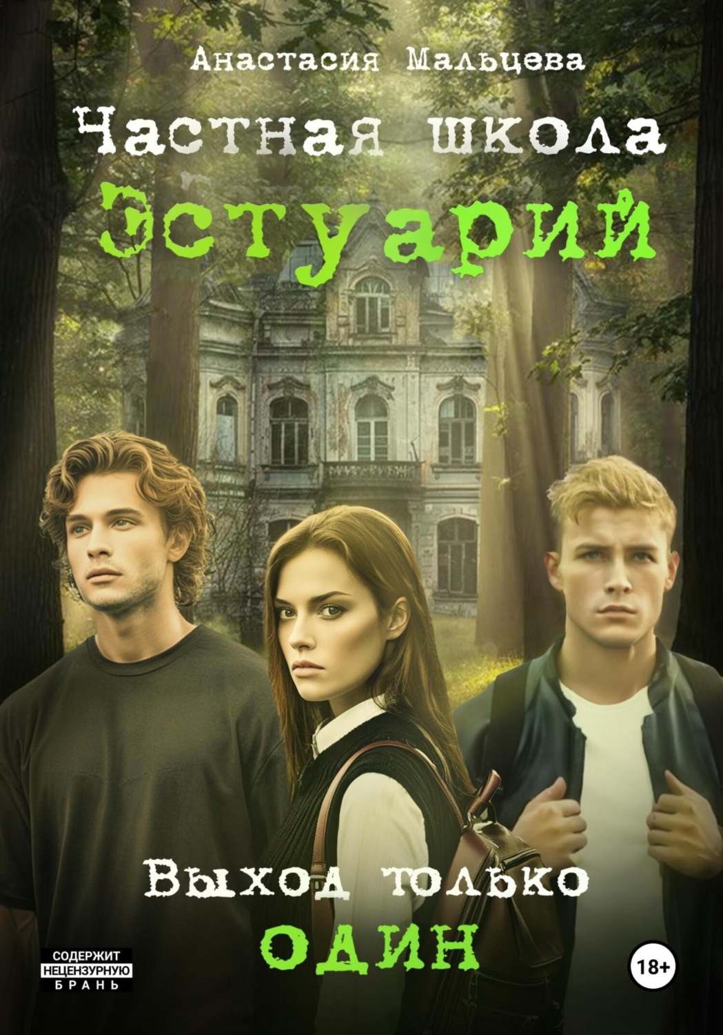 Обложка книги «Частная школа Эстуарий – выход только один»