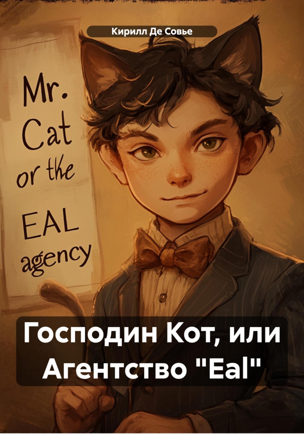 Обложка книги «Господин Кот, или Агентство «Eal»»