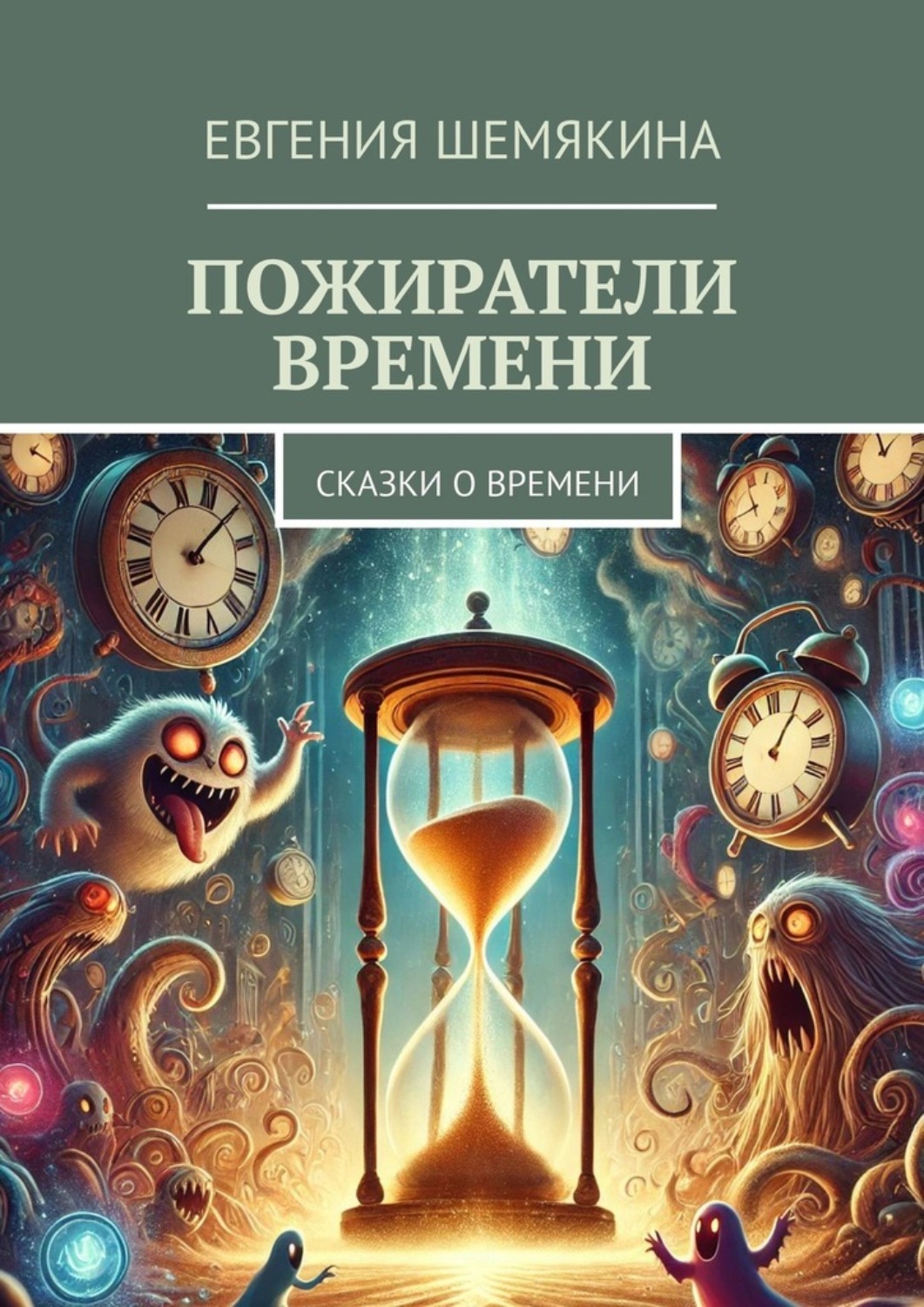Обложка книги «Пожиратели времени. Сказки о времени»