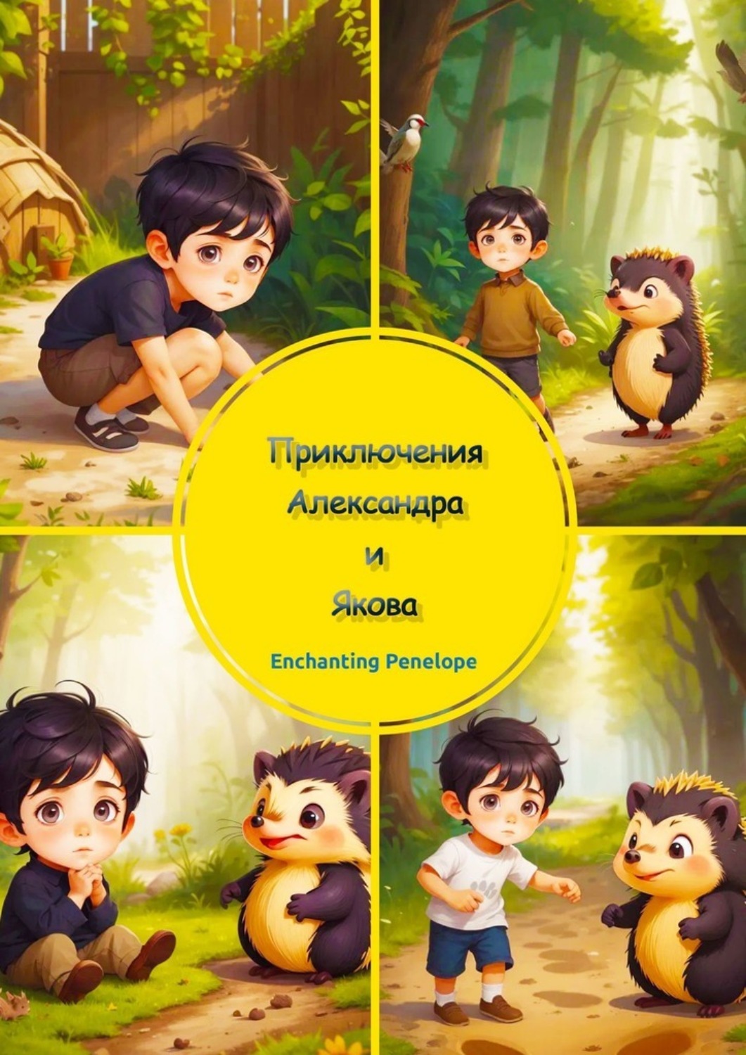 Обложка книги «Приключения Александра и Якова»