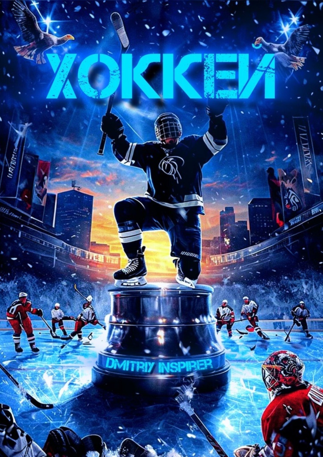 Обложка книги «Хоккей»