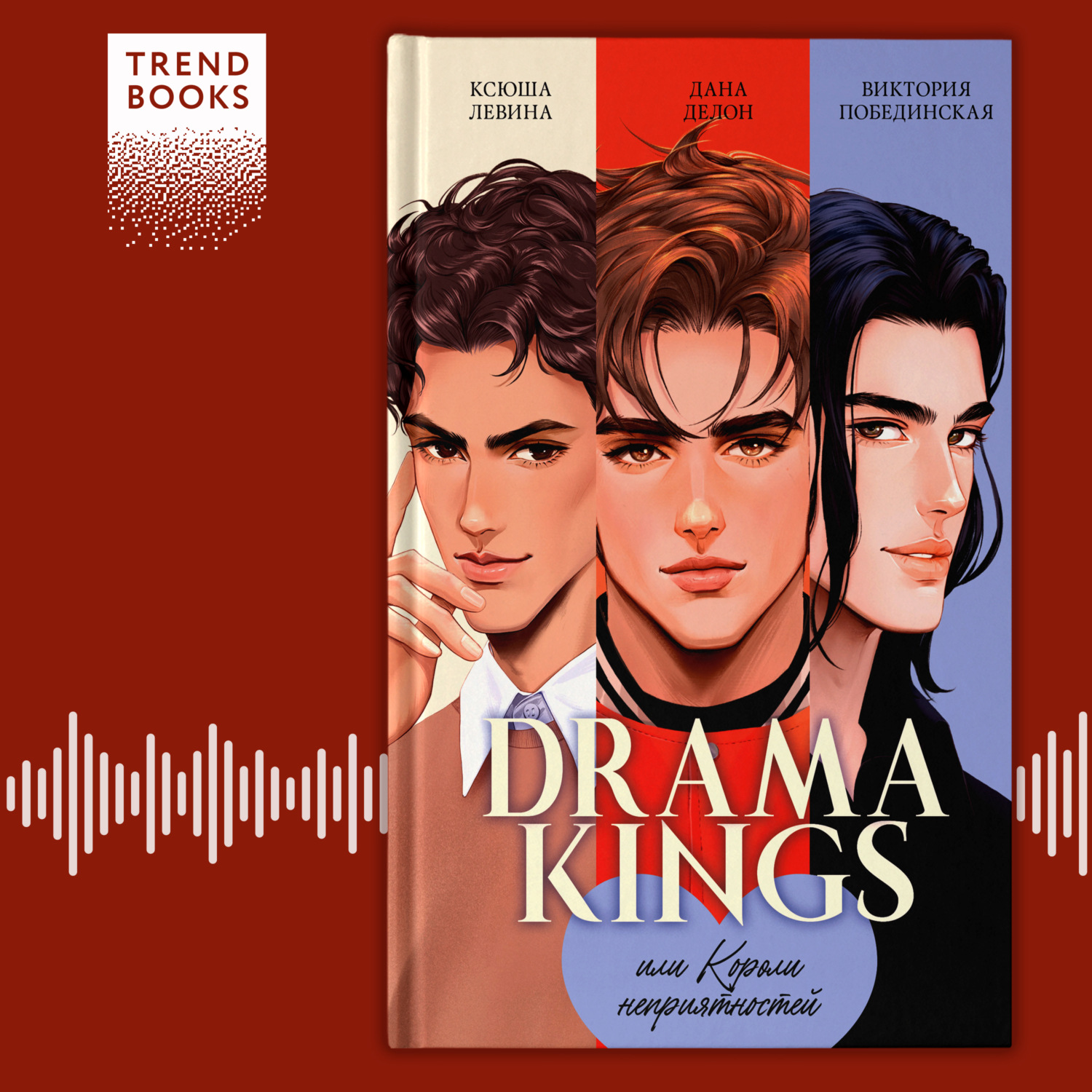 Обложка книги «Drama Kings, или Короли неприятностей»