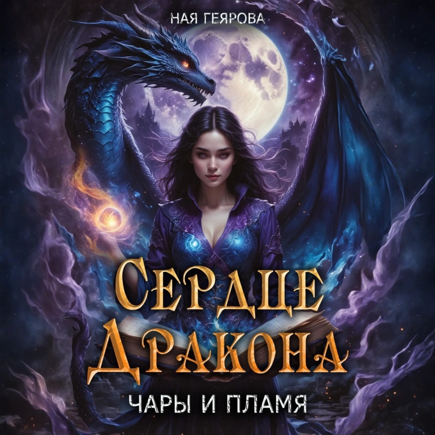 Обложка книги «Сердце Дракона. Чары и Пламя»