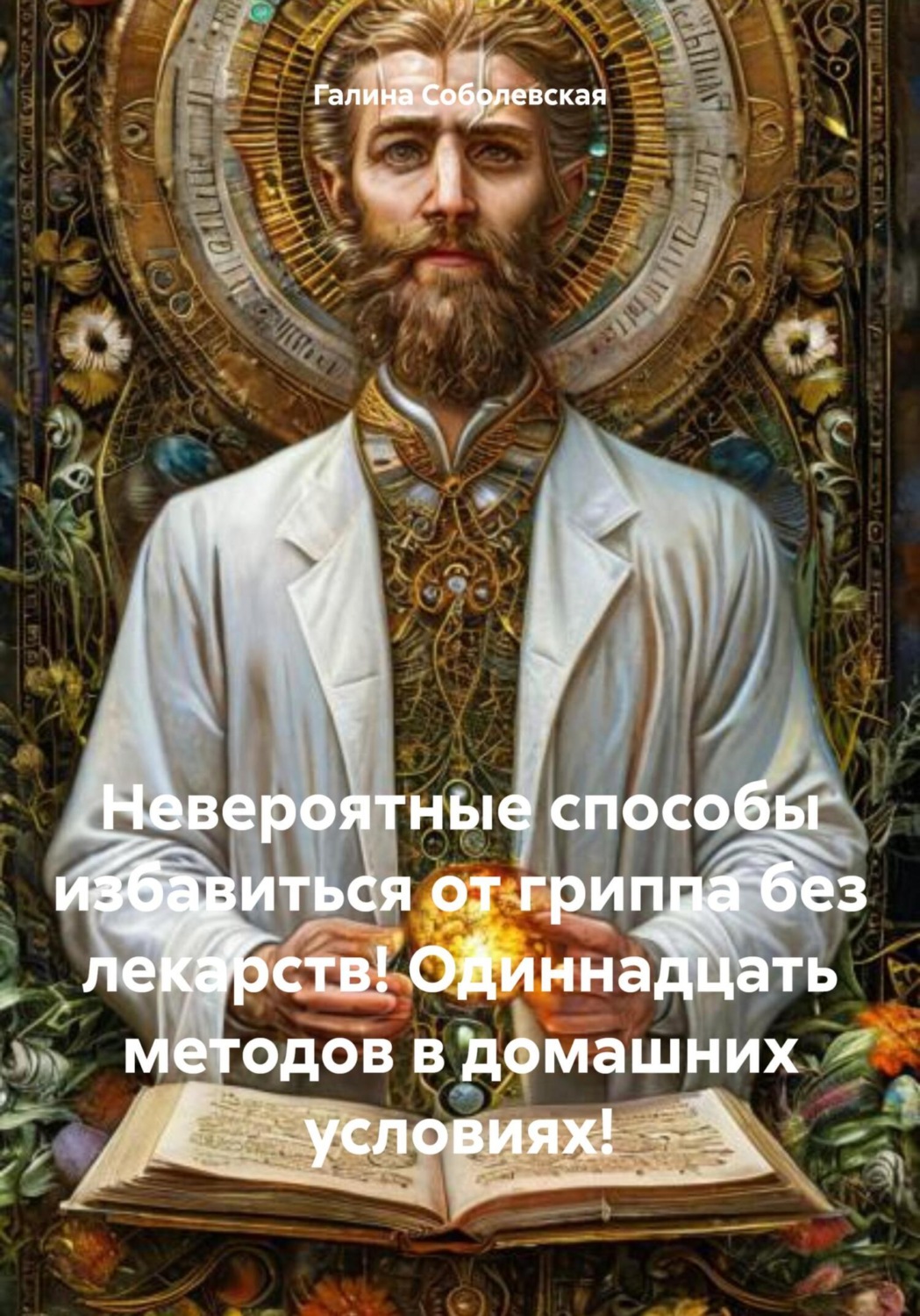 Обложка книги «Невероятные способы избавиться от гриппа без лекарств! Одиннадцать методов в домашних условиях!»