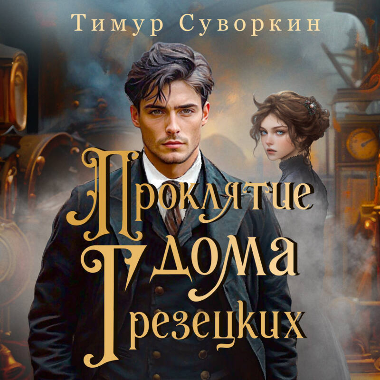Обложка книги «Проклятие дома Грезецких. Расследования механического сыщика»