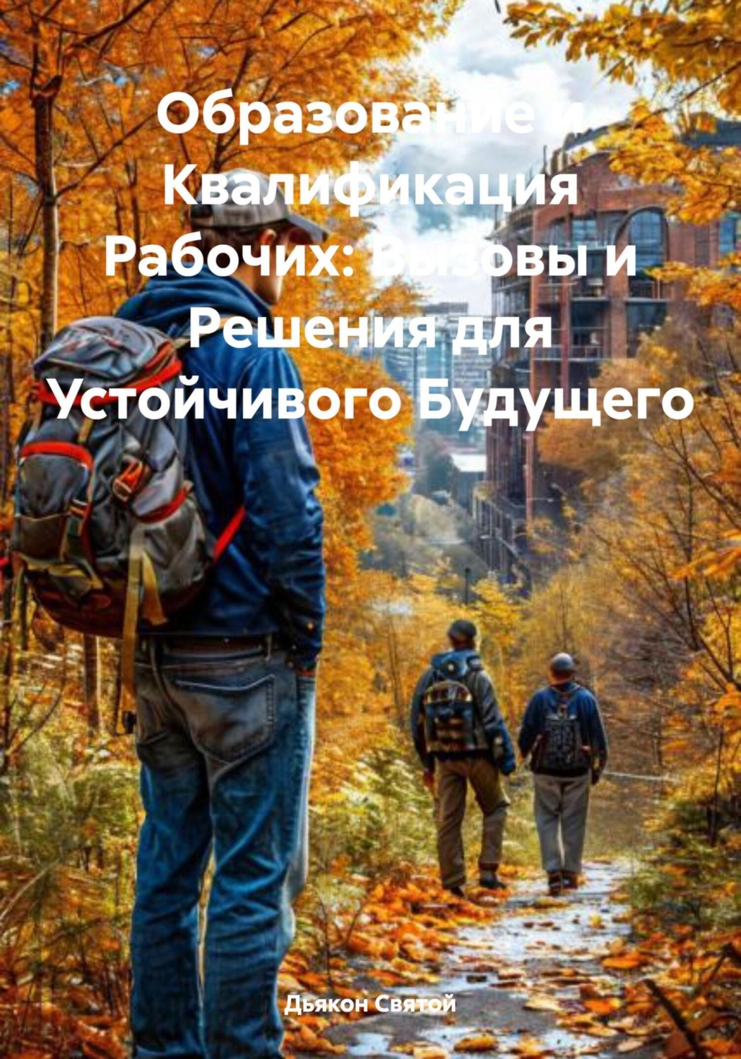 Обложка книги «Образование и Квалификация Рабочих: Вызовы и Решения для Устойчивого Будущего»