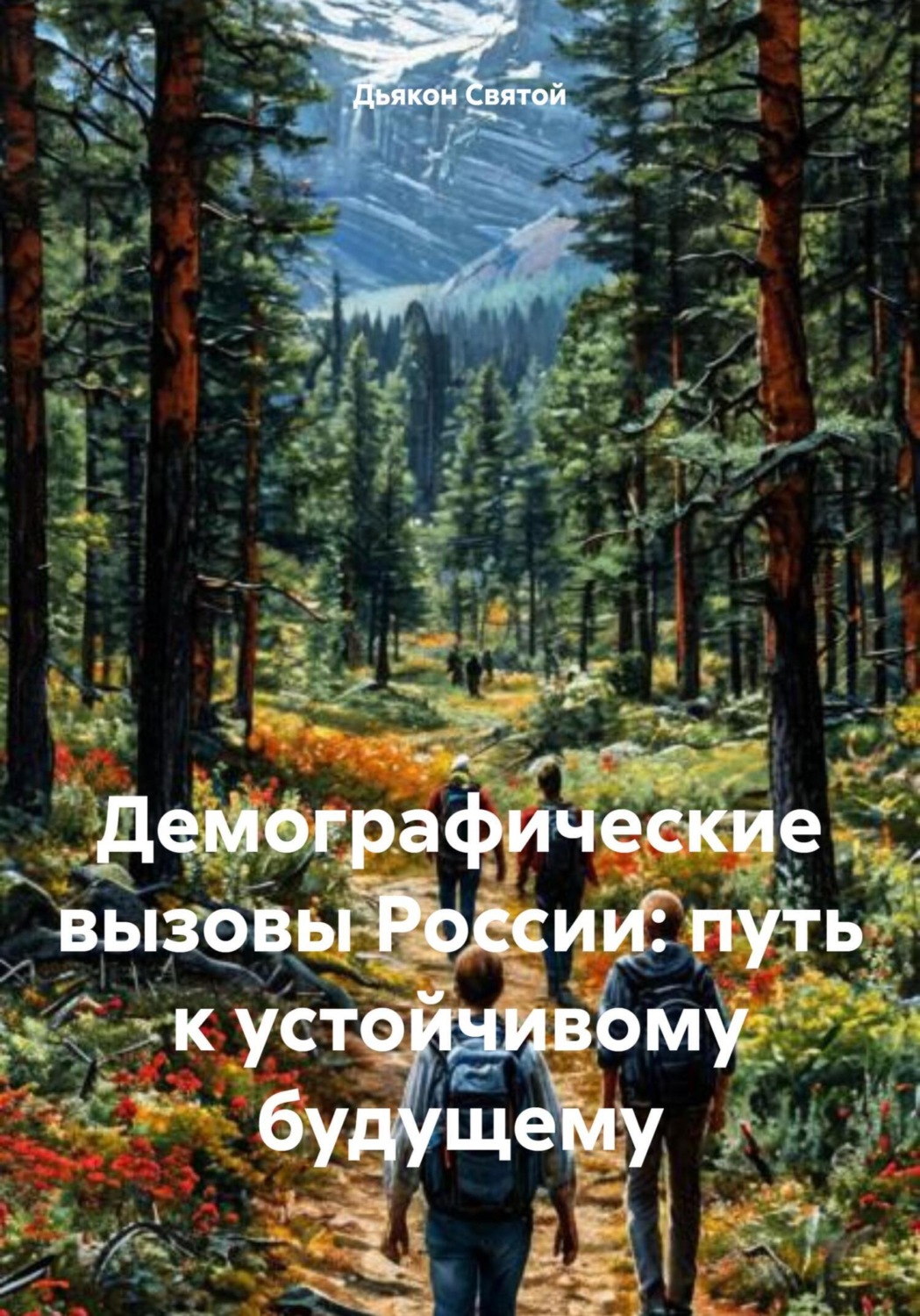 Обложка книги «Демографические вызовы России: путь к устойчивому будущему»