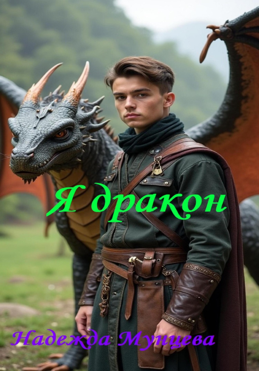 Обложка книги «Я дракон»