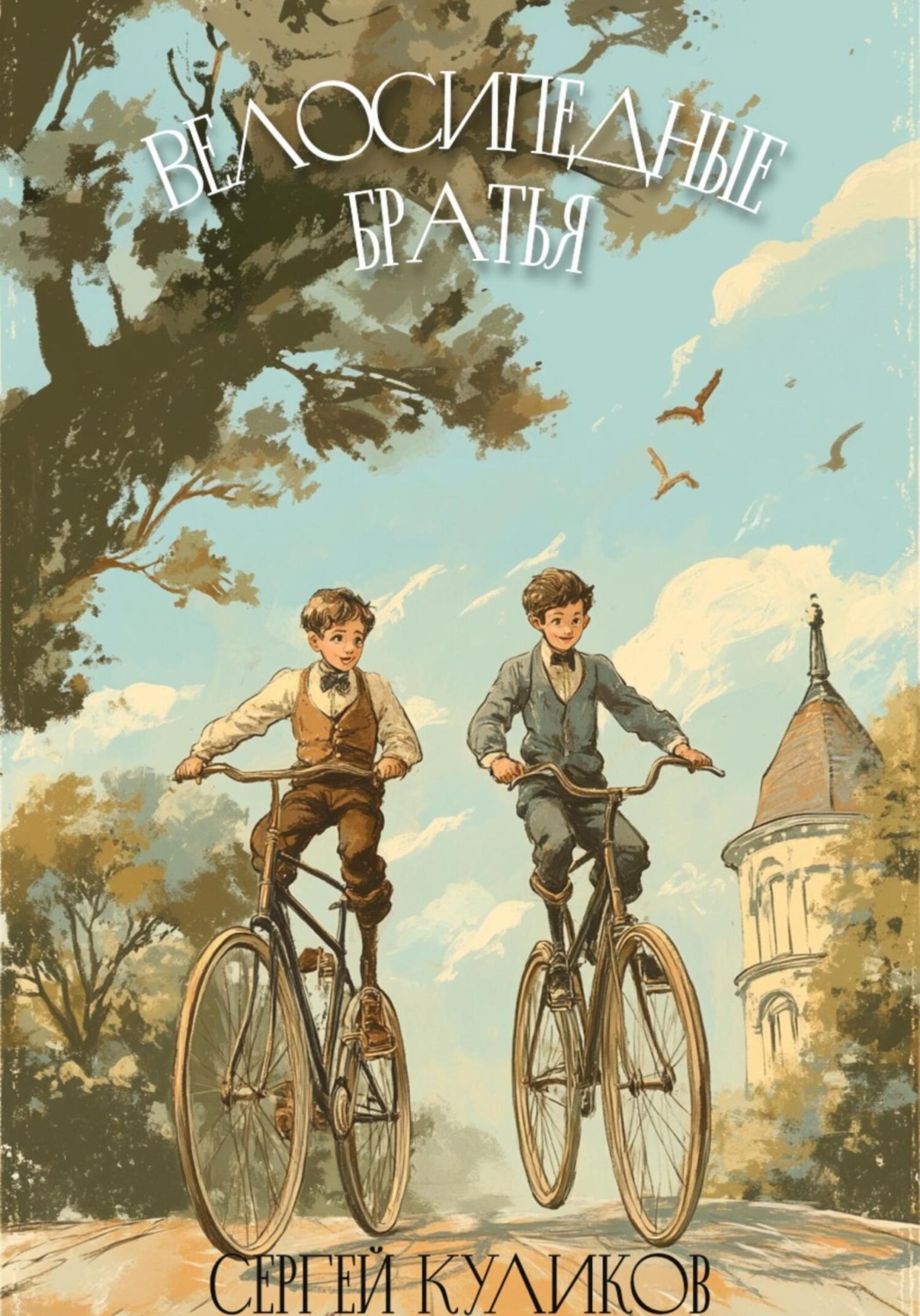 Обложка книги «Велосипедные братья»