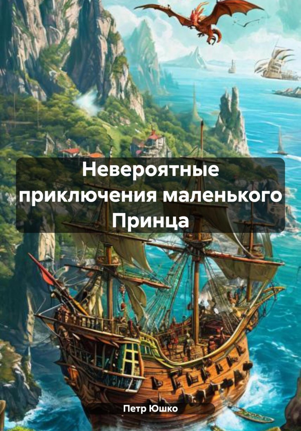 Обложка книги «Невероятные приключения маленького Принца»