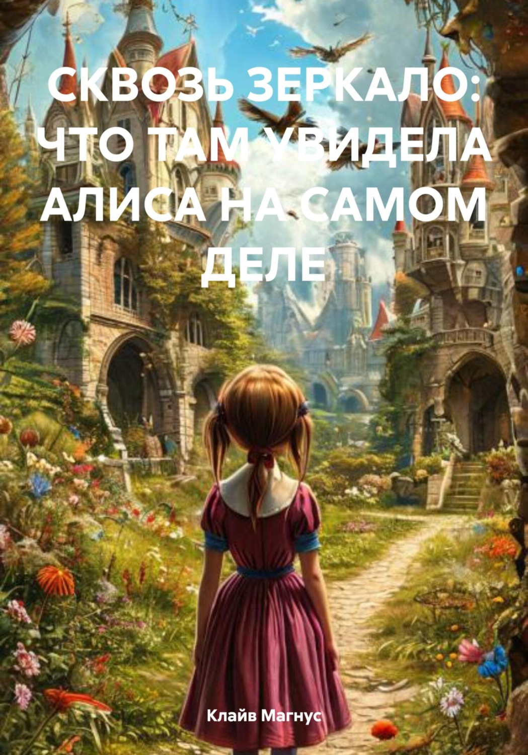 Обложка книги «СКВОЗЬ ЗЕРКАЛО: ЧТО ТАМ УВИДЕЛА АЛИСА НА САМОМ ДЕЛЕ»