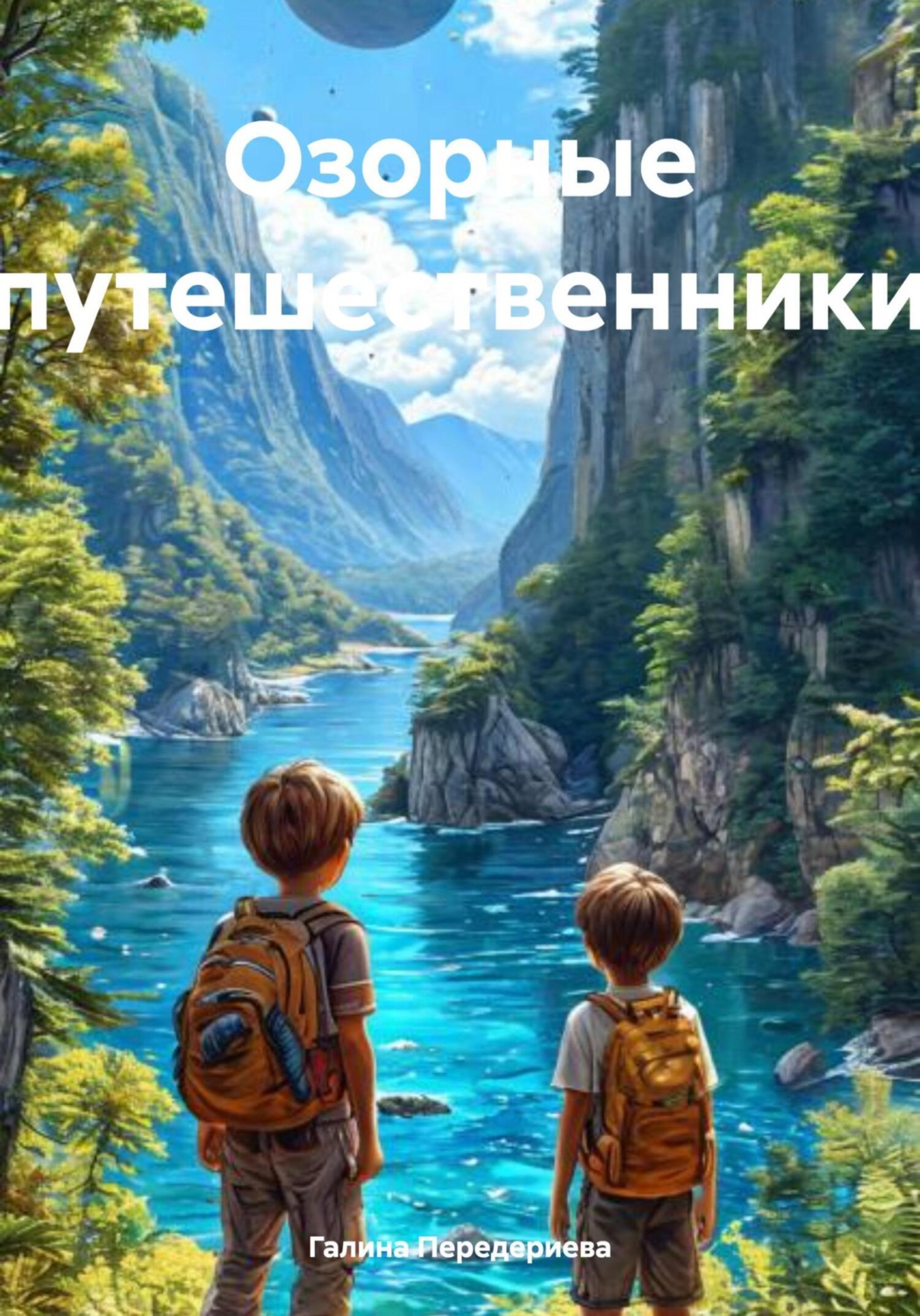 Обложка книги «Озорные путешественники»