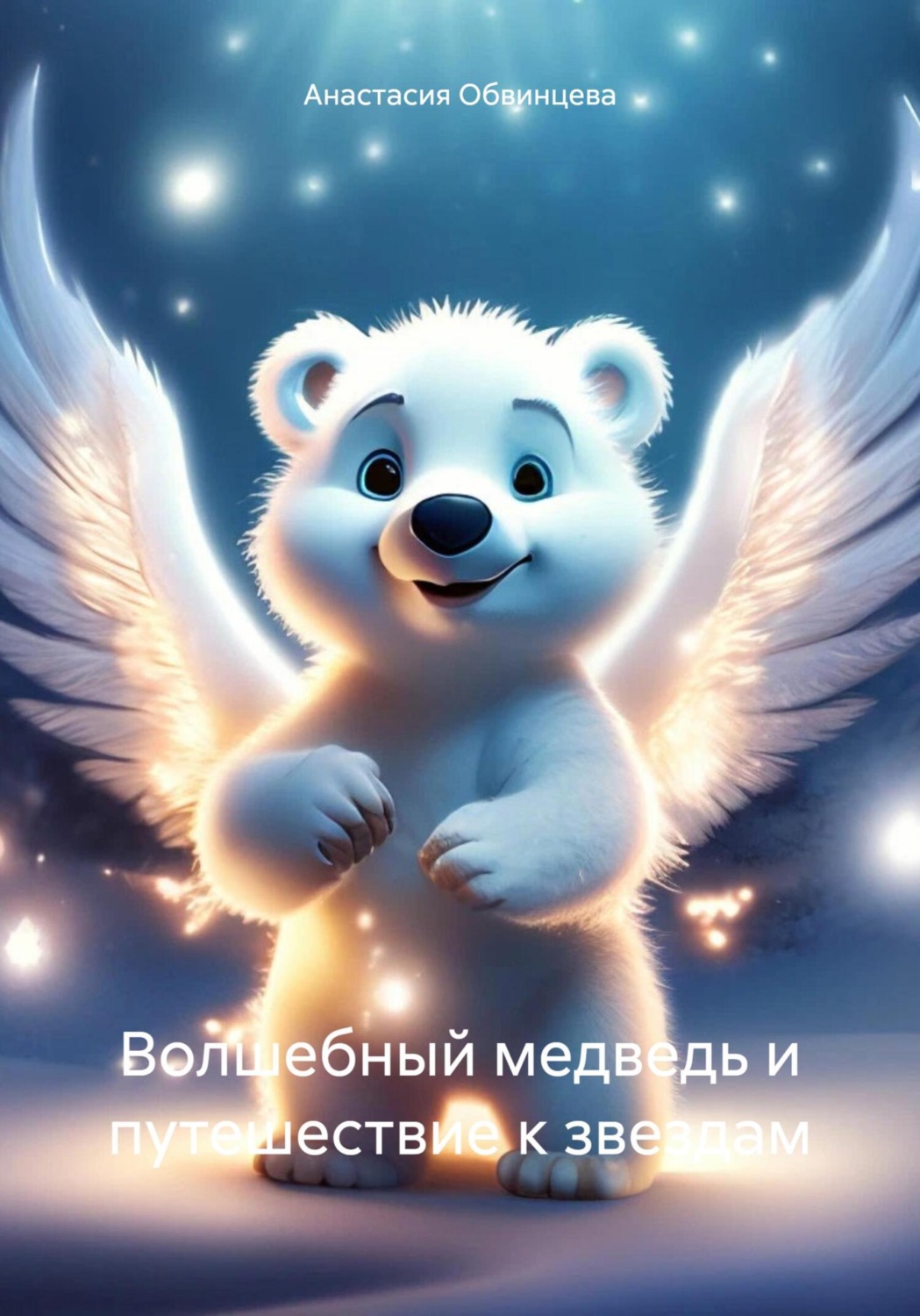 Обложка книги «Волшебный медведь и путешествие к звездам»