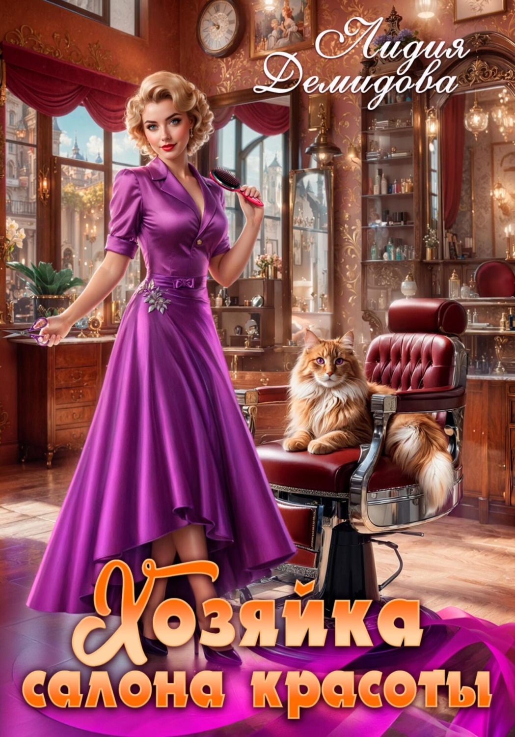 Обложка книги «Хозяйка салона красоты»