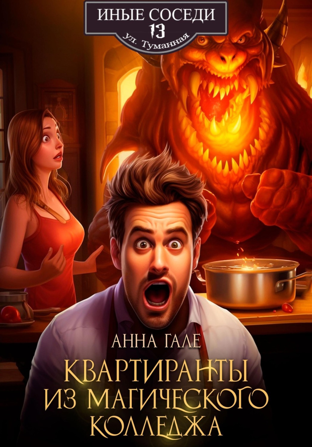 Обложка книги «Квартиранты из магического колледжа»