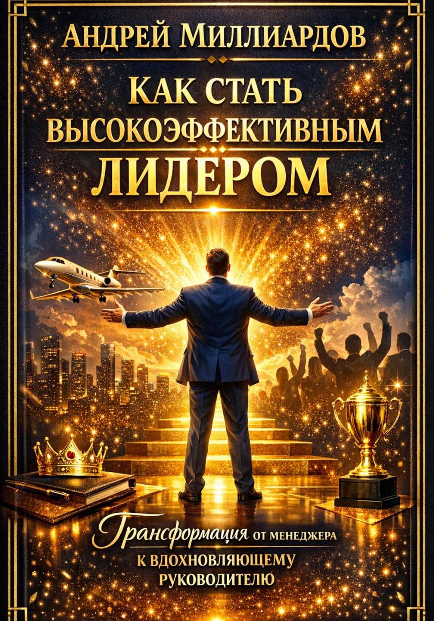 Обложка книги «Как стать высокоэффективным лидером. Трансформация от менеджера к вдохновляющему руководителю»