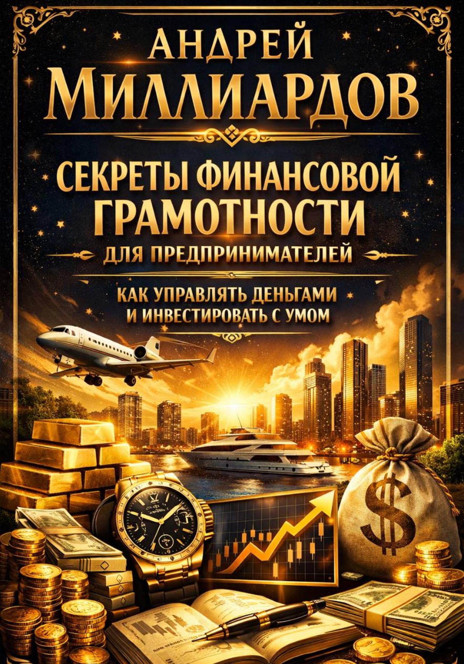 Обложка книги «Секреты финансовой грамотности для предпринимателей. Как управлять деньгами и инвестировать с умом»