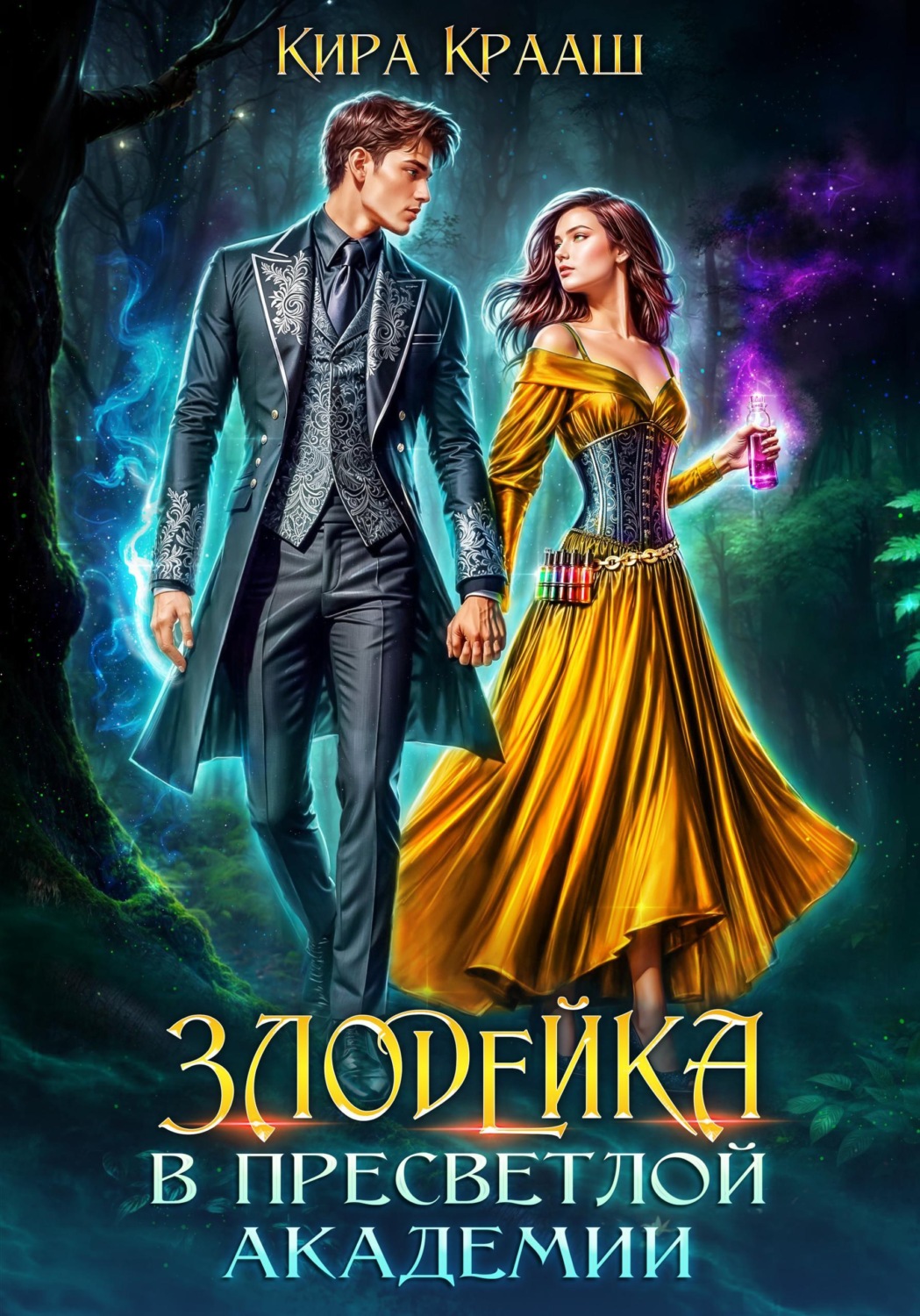 Обложка книги «Злодейка в Пресветлой академии»