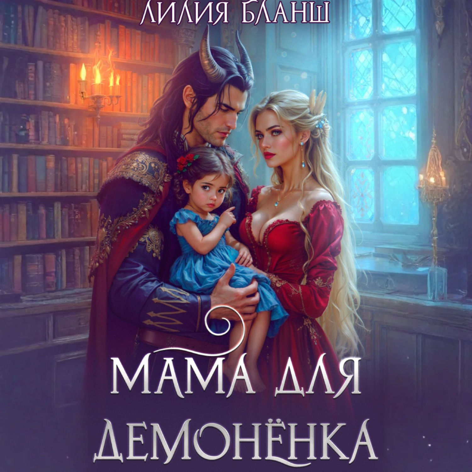 Обложка книги «Мама для демонёнка»