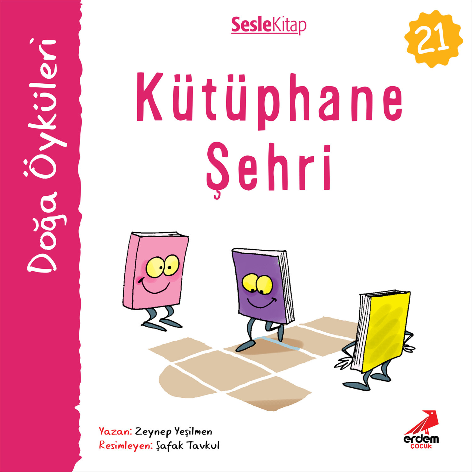 Обложка книги «Kır Öyküleri – Kütüphane şehri»