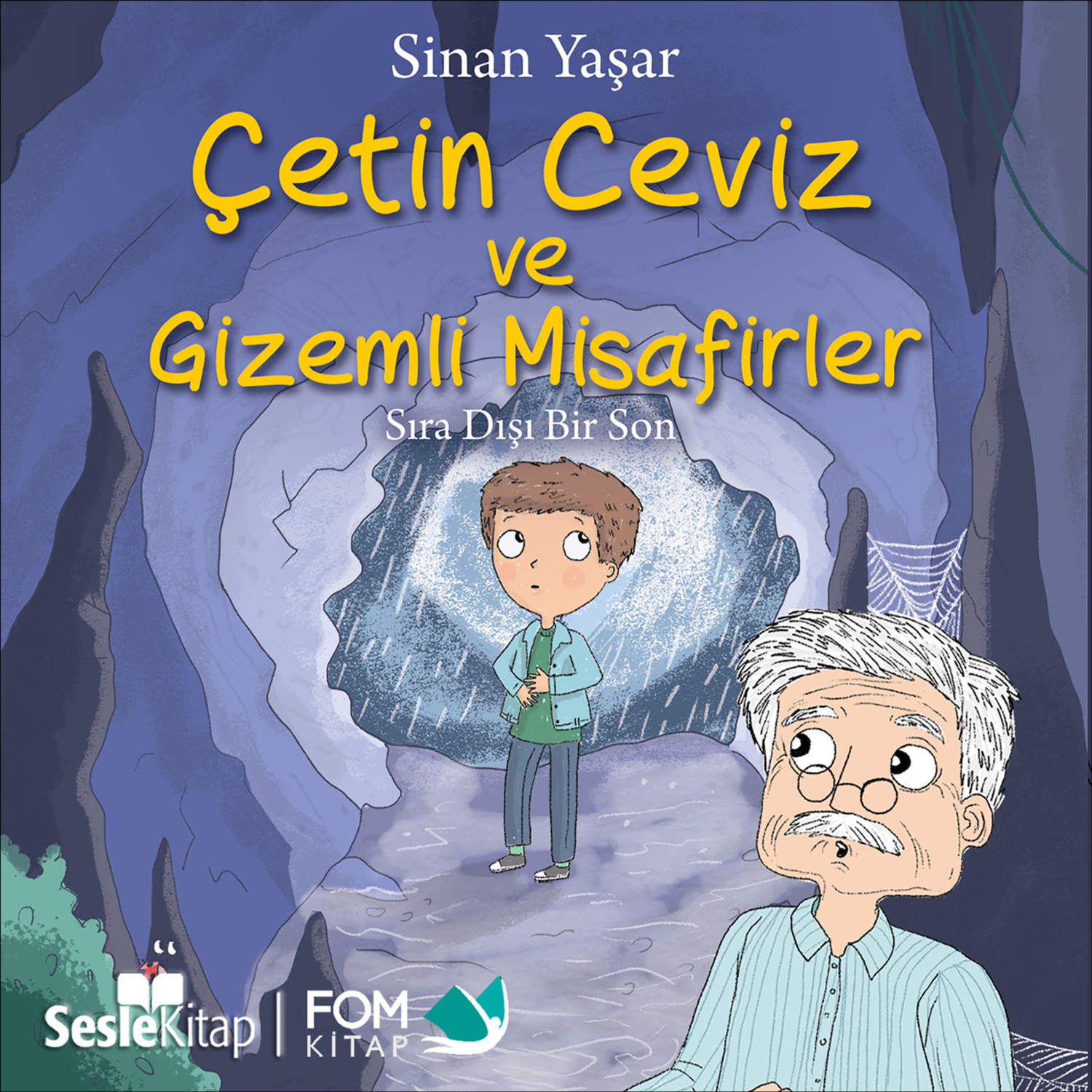 Обложка книги «Çetin Ceviz 5 – Çetin Ceviz ve Gizemli Misafirler – Sıra Dışı Bir Son»