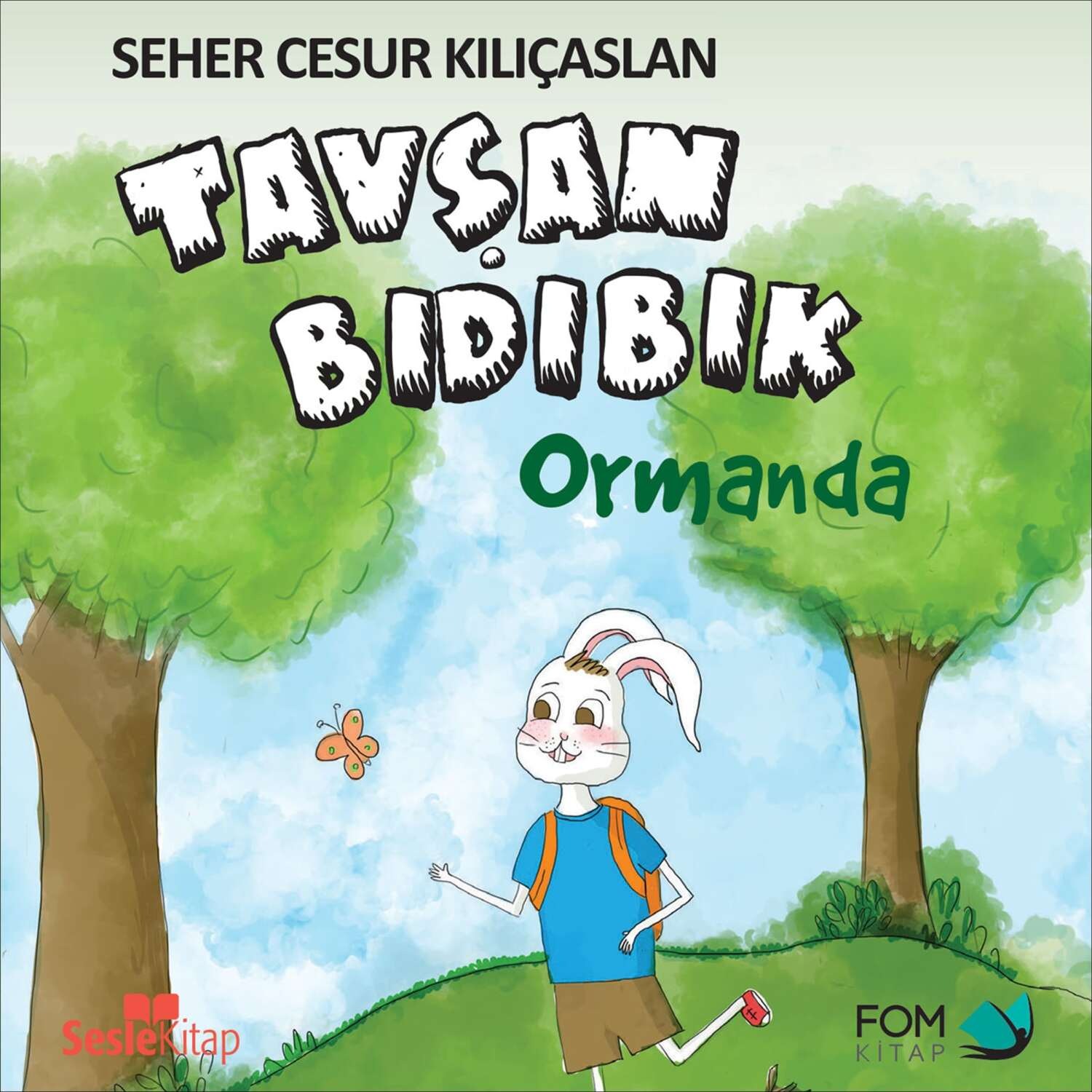 Обложка книги «Tavşan Bıdıbık Ormanda»