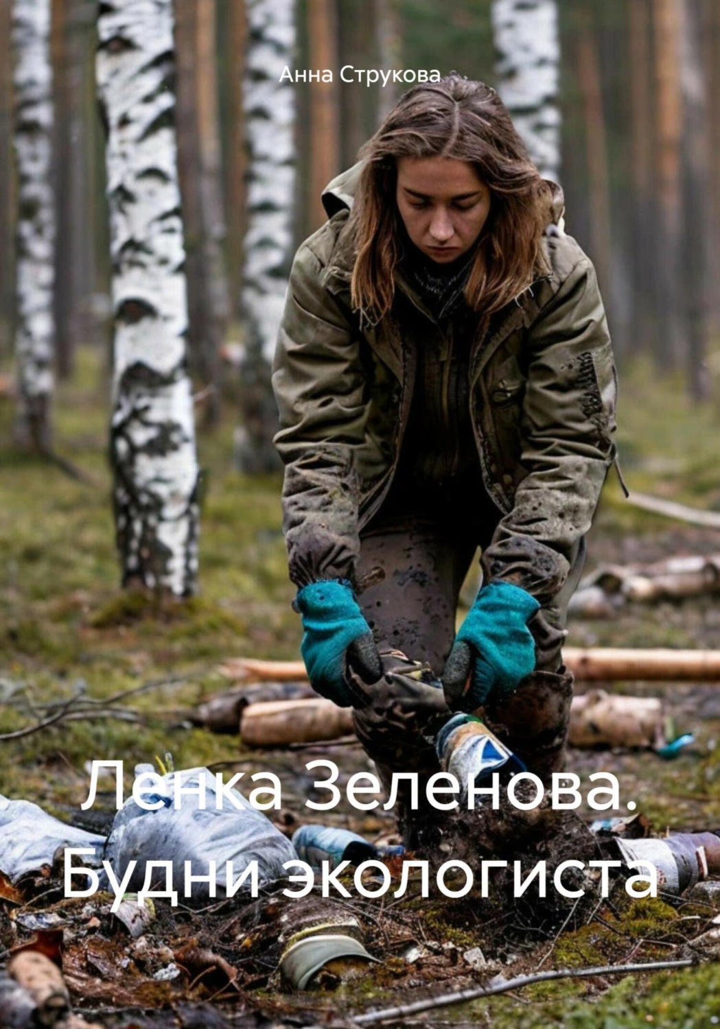 Обложка книги «Ленка Зеленова. Будни экологиста»