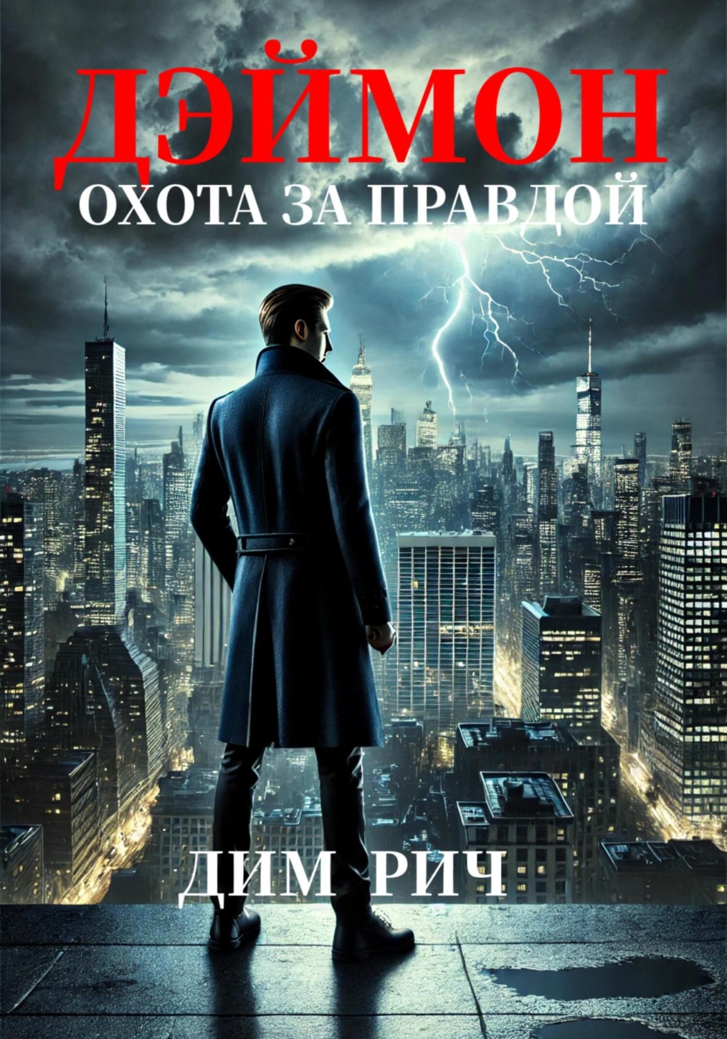 Обложка книги «Дэймон – Охота за правдой»