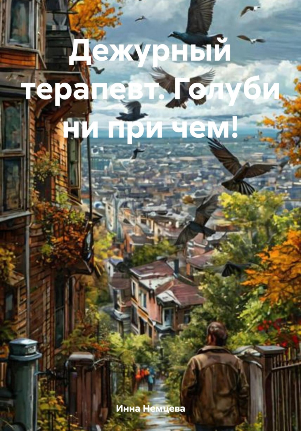 Обложка книги «Дежурный терапевт. Голуби ни при чем!»