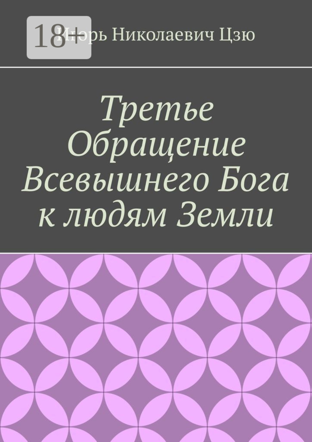Обложка книги «Третье обращение всевышнего бога к людям Земли»