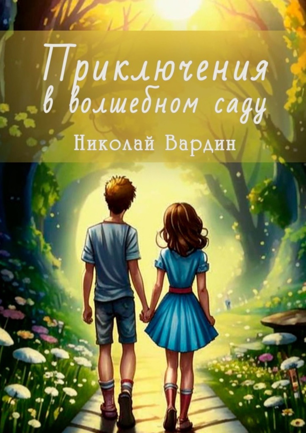Обложка книги «Приключения в волшебном саду»