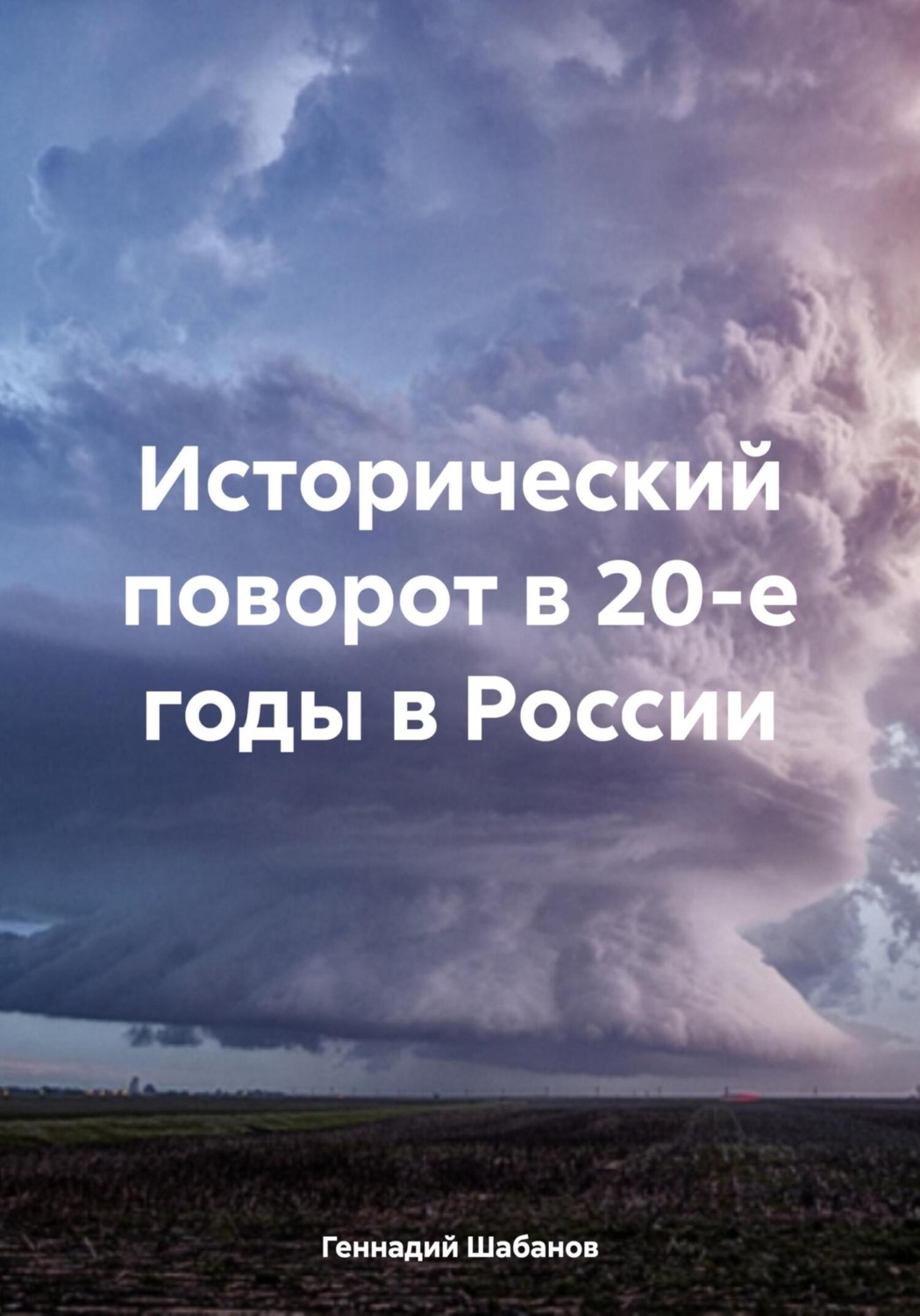 Обложка книги «Исторический поворот в 20-е годы в России»