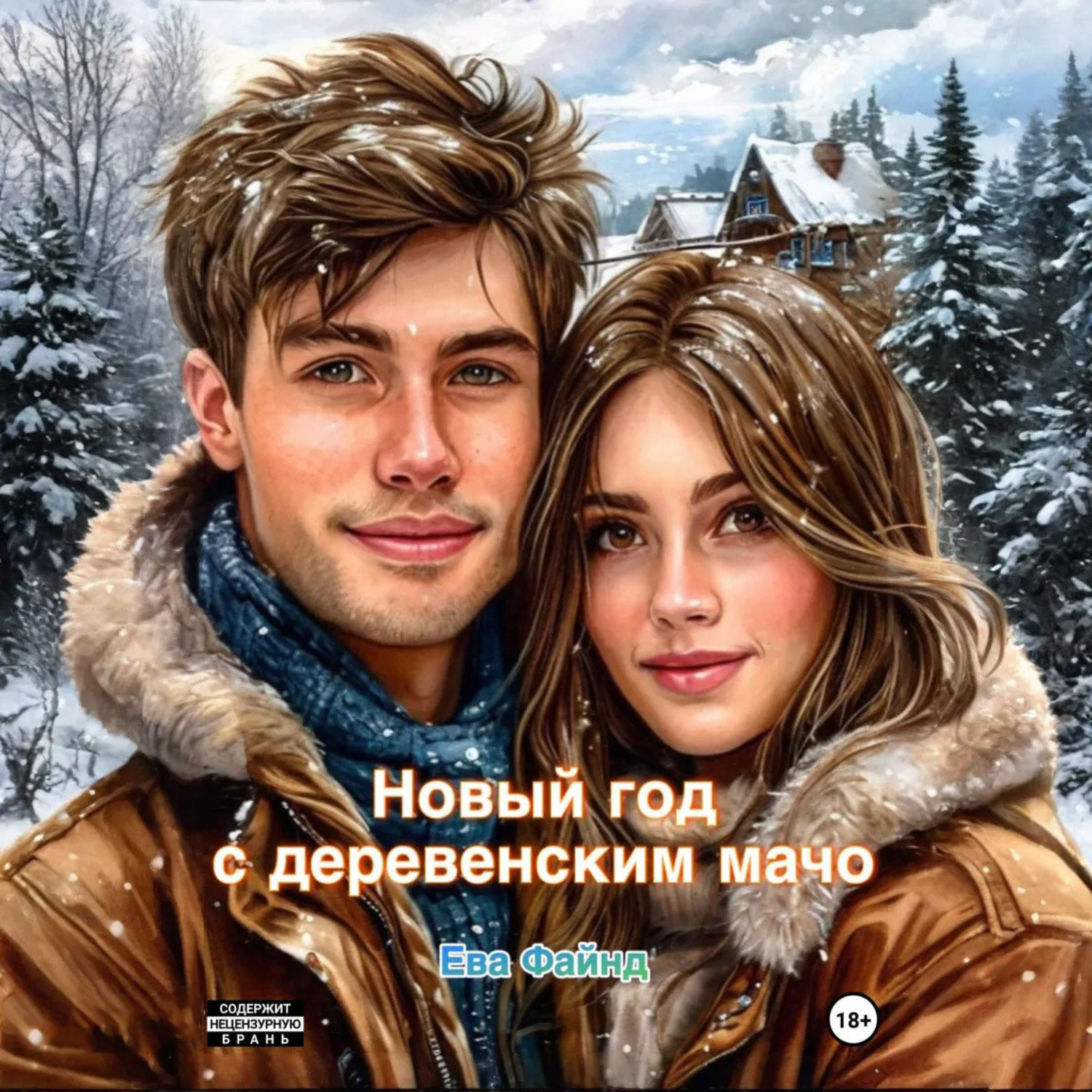 Обложка книги «Новый год с деревенским мачо»