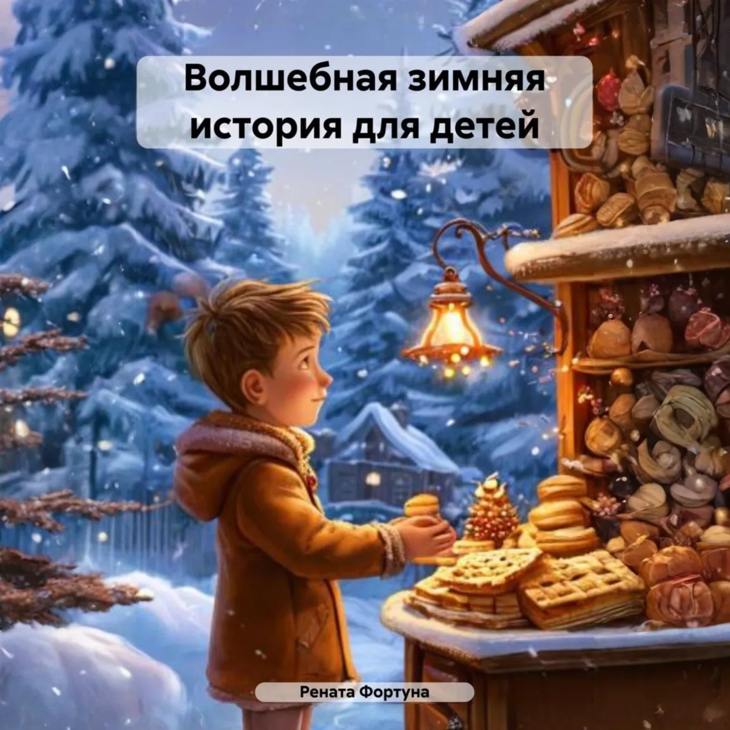 Обложка книги «Волшебная зимняя история для детей»