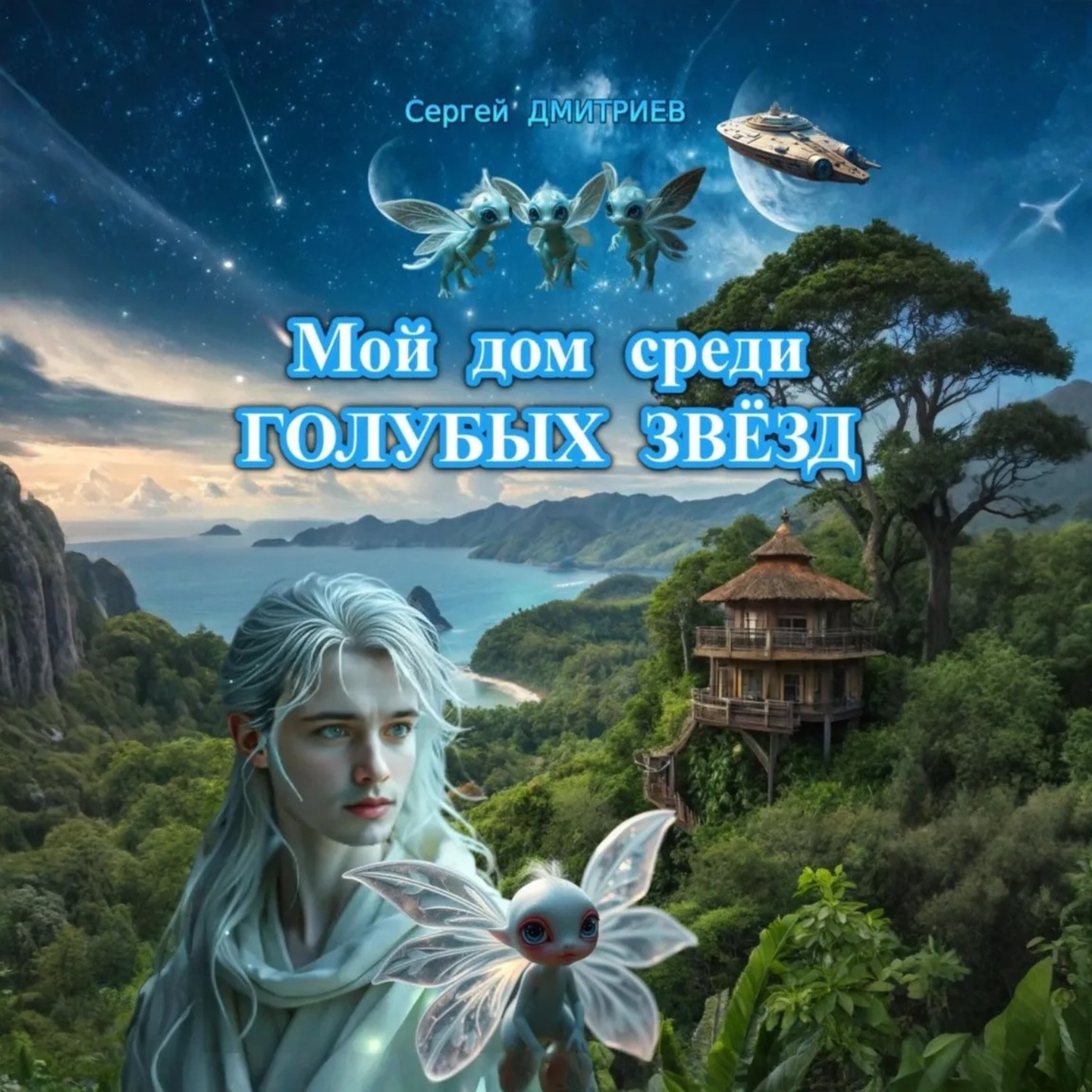 Обложка книги «Мой дом среди голубых звёзд»