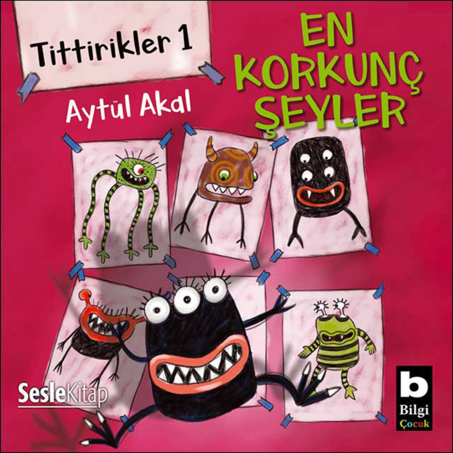 Обложка книги «Tittirikler 1 En Korkunç Şeyler»