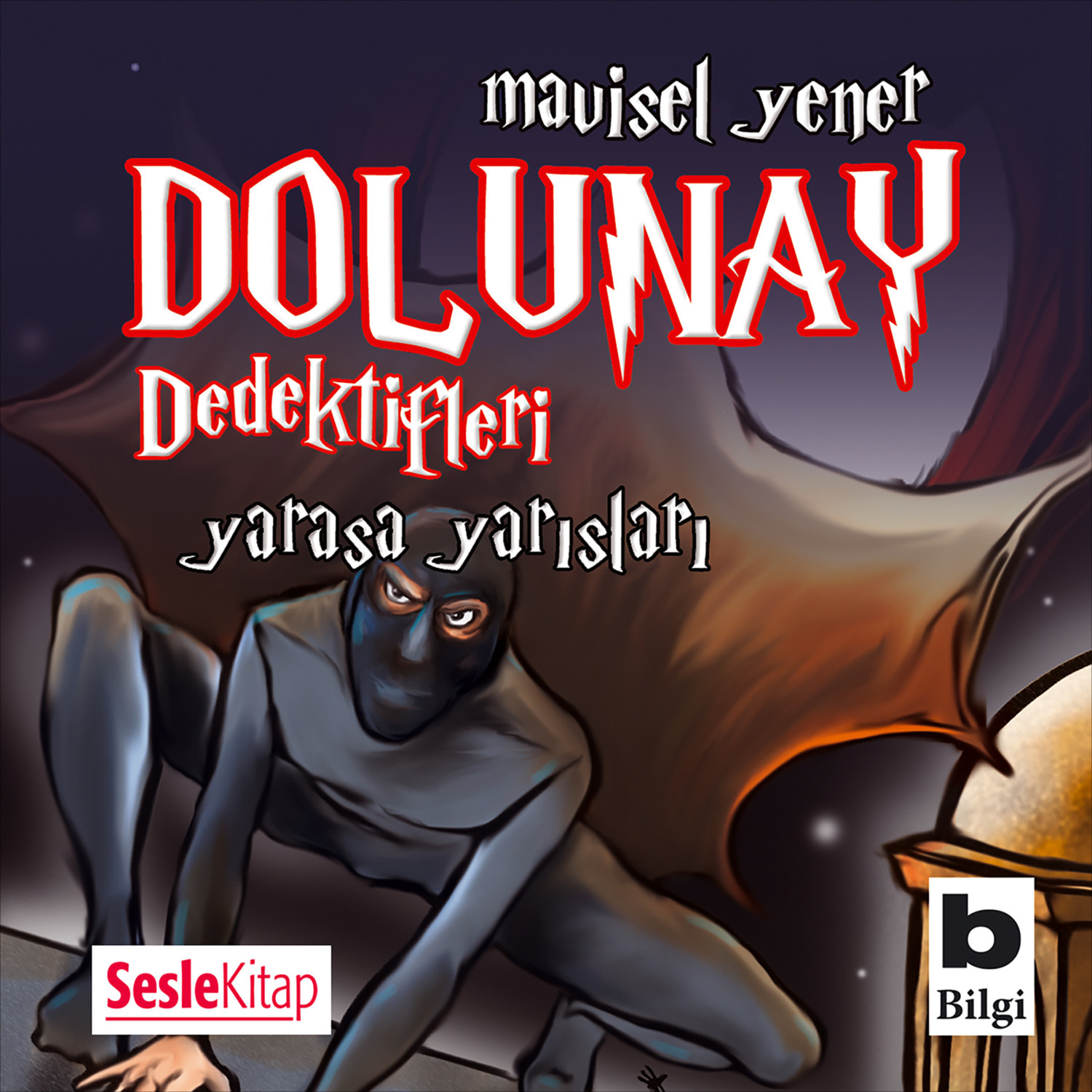 Обложка книги «Dolunay Dedektifleri 6 – Yarasa Yarışları»