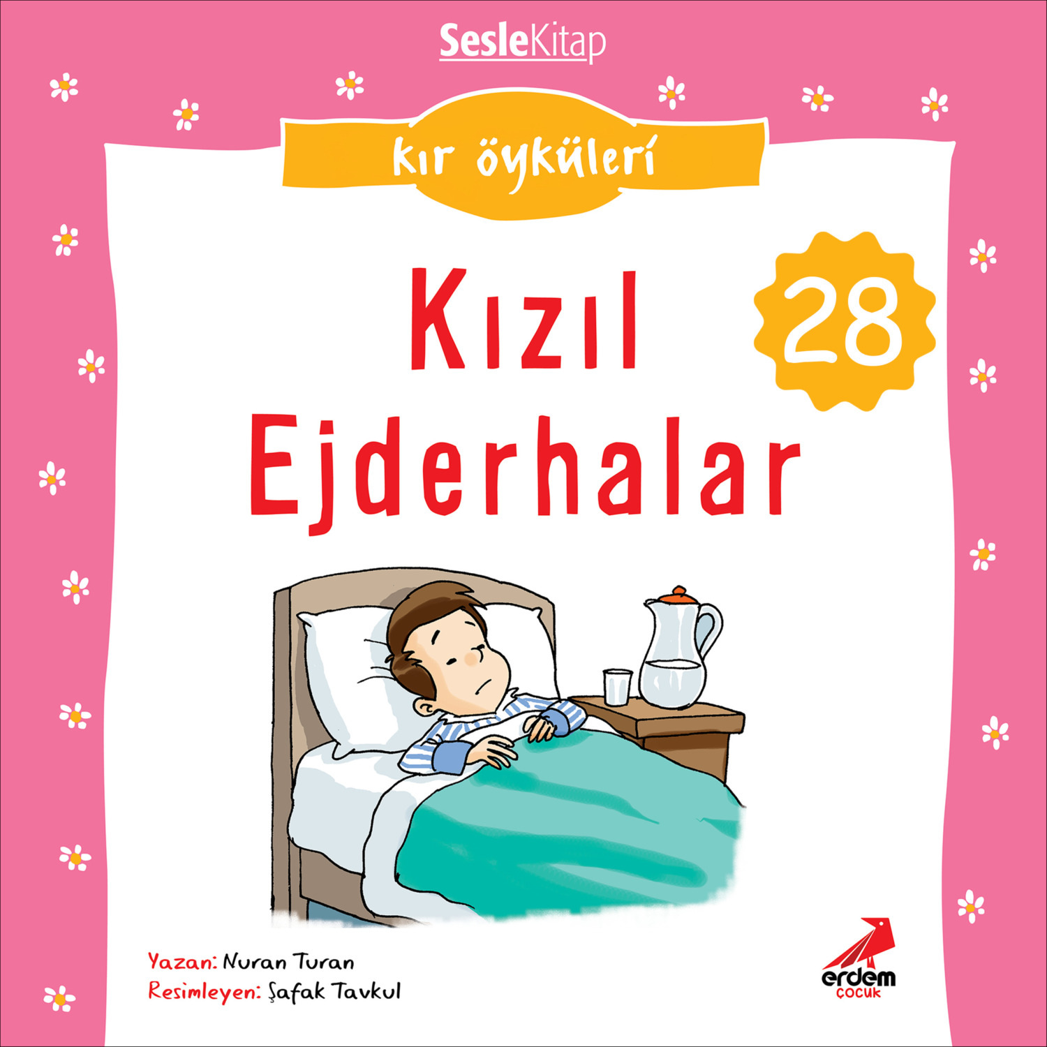 Обложка книги «Kır Öyküleri – Kızıl ejderhalar»