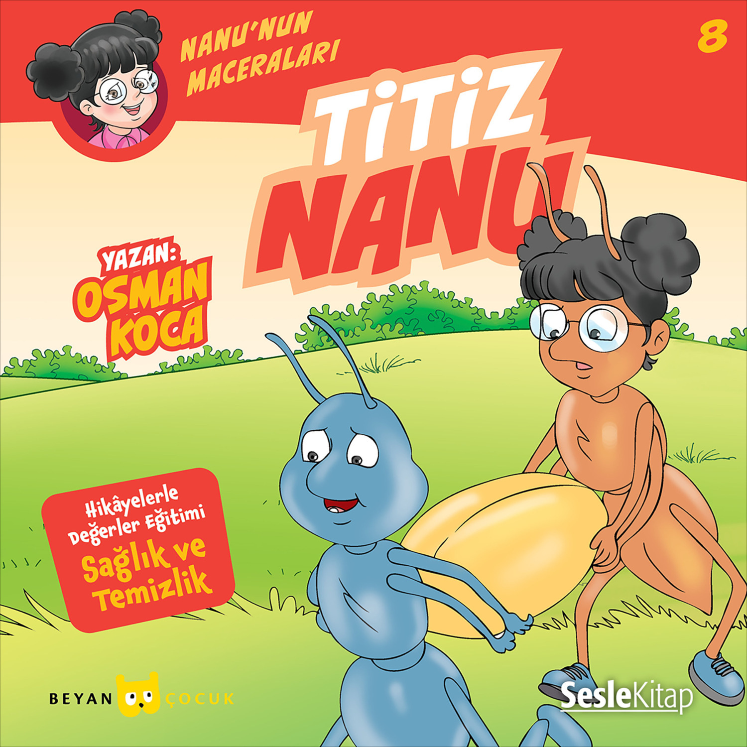 Обложка книги «Nanu'nun Maceraları 8 – Titiz Nanu»
