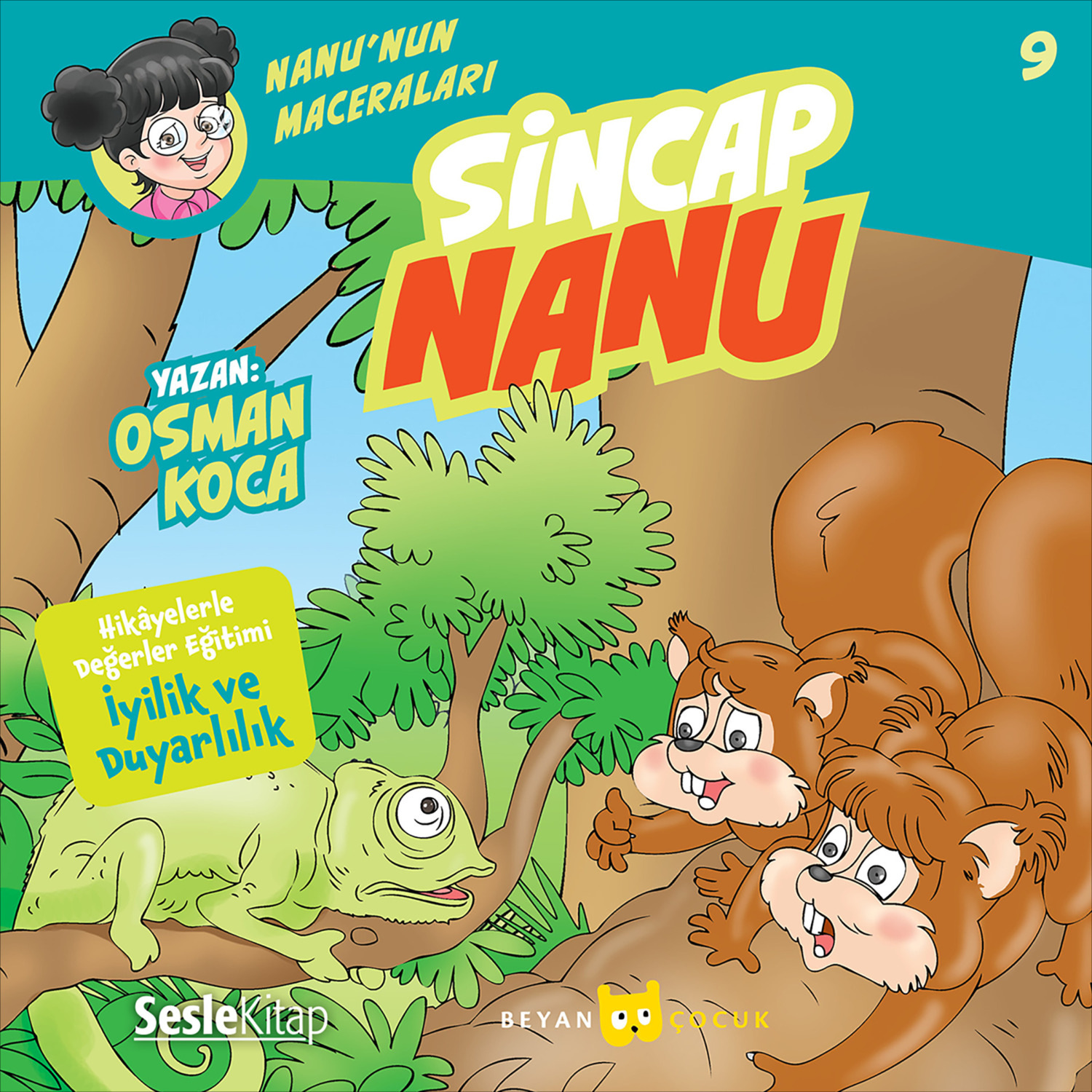 Обложка книги «Nanu'nun Maceraları 9 – Sincap Nanu»