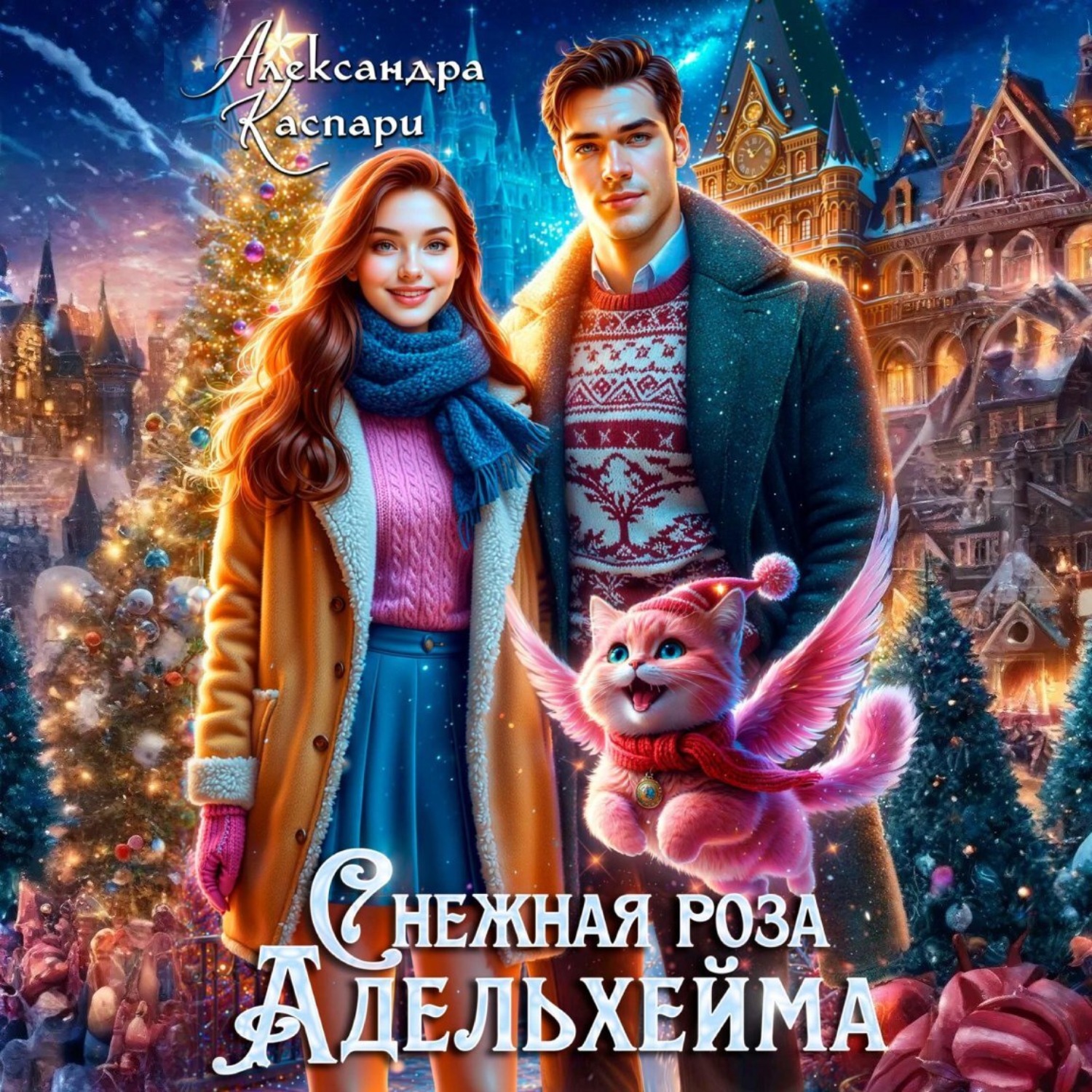 Обложка книги «Снежная роза Адельхейма»