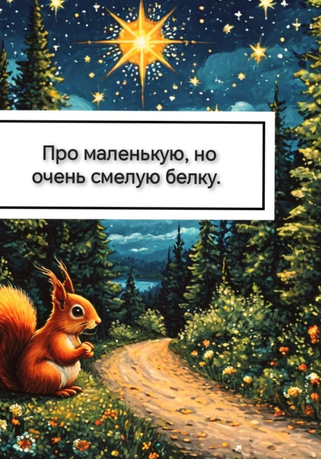 Обложка книги «Про маленькую, но очень смелую белку»