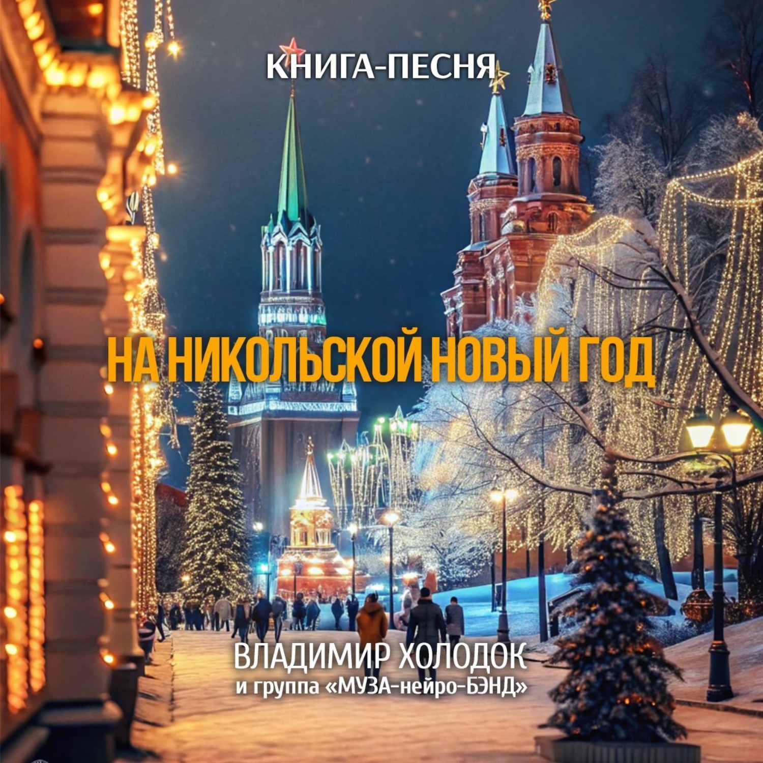 Обложка книги «На Никольской Новый год»
